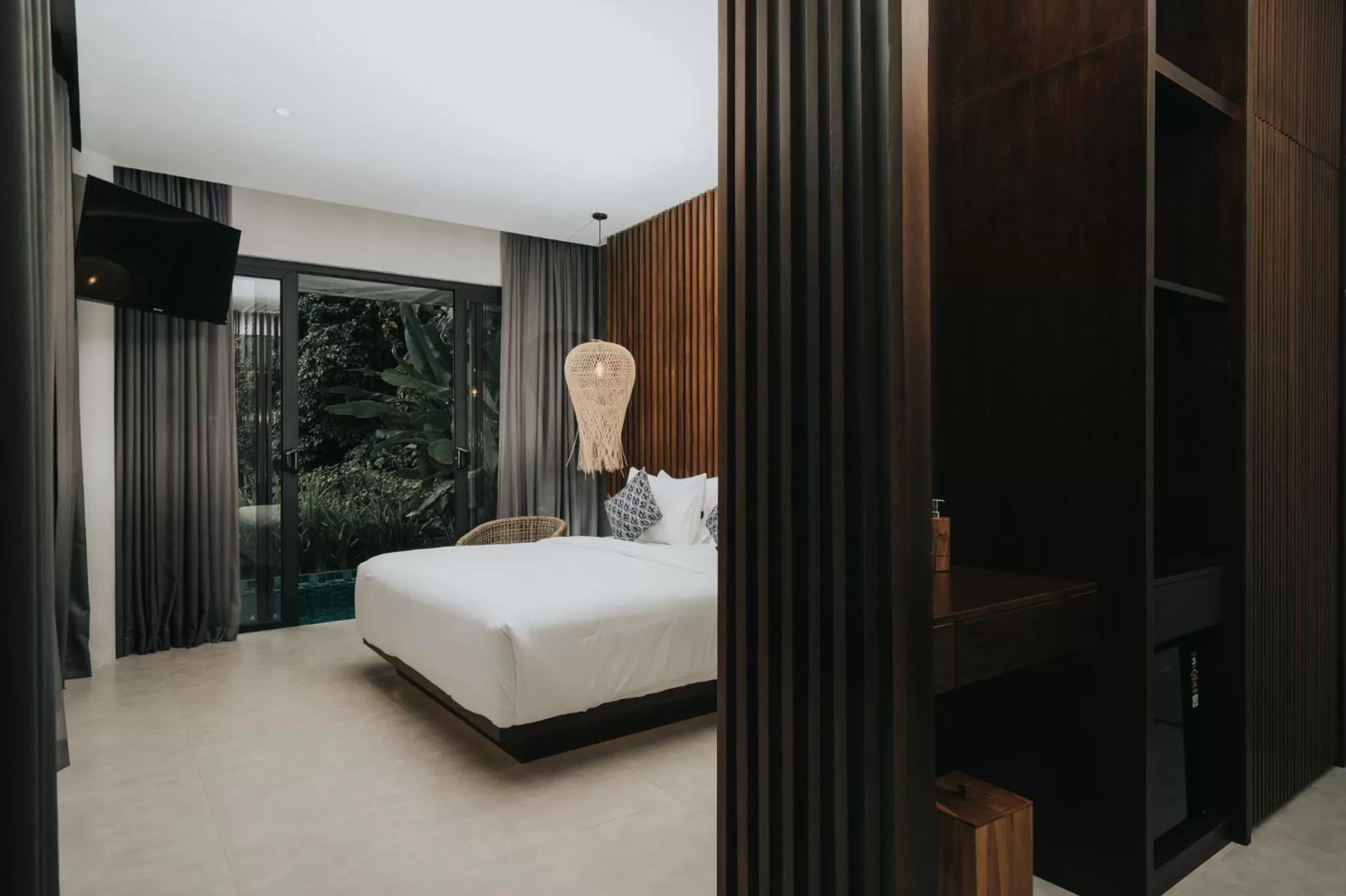 Bed in The Ning Resort Ubud