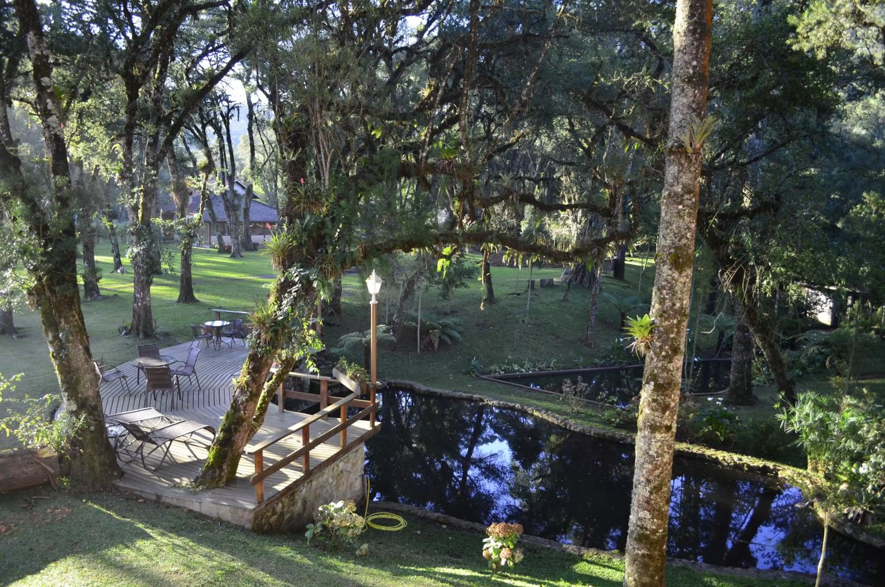 Garden view in Pousada Toca Da Coruja