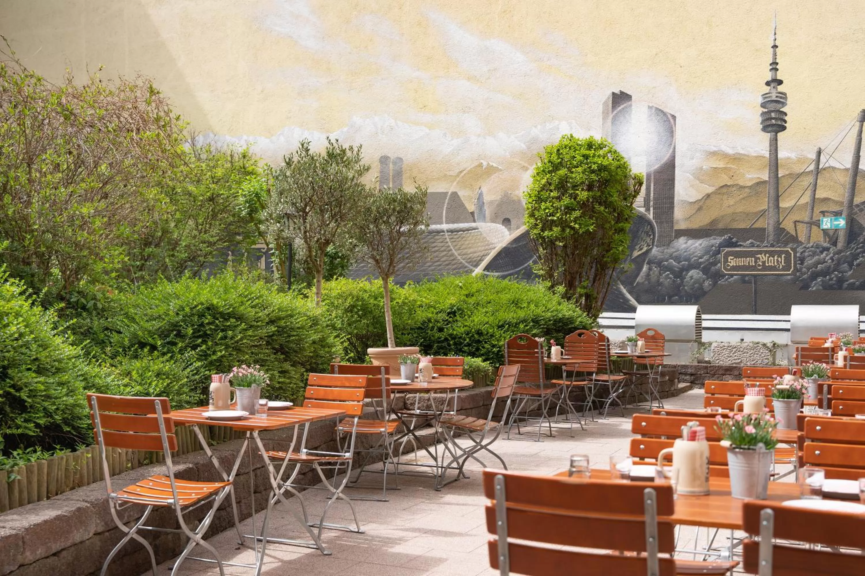 Restaurant/places to eat in Hotel München City Center affiliated by Meliá