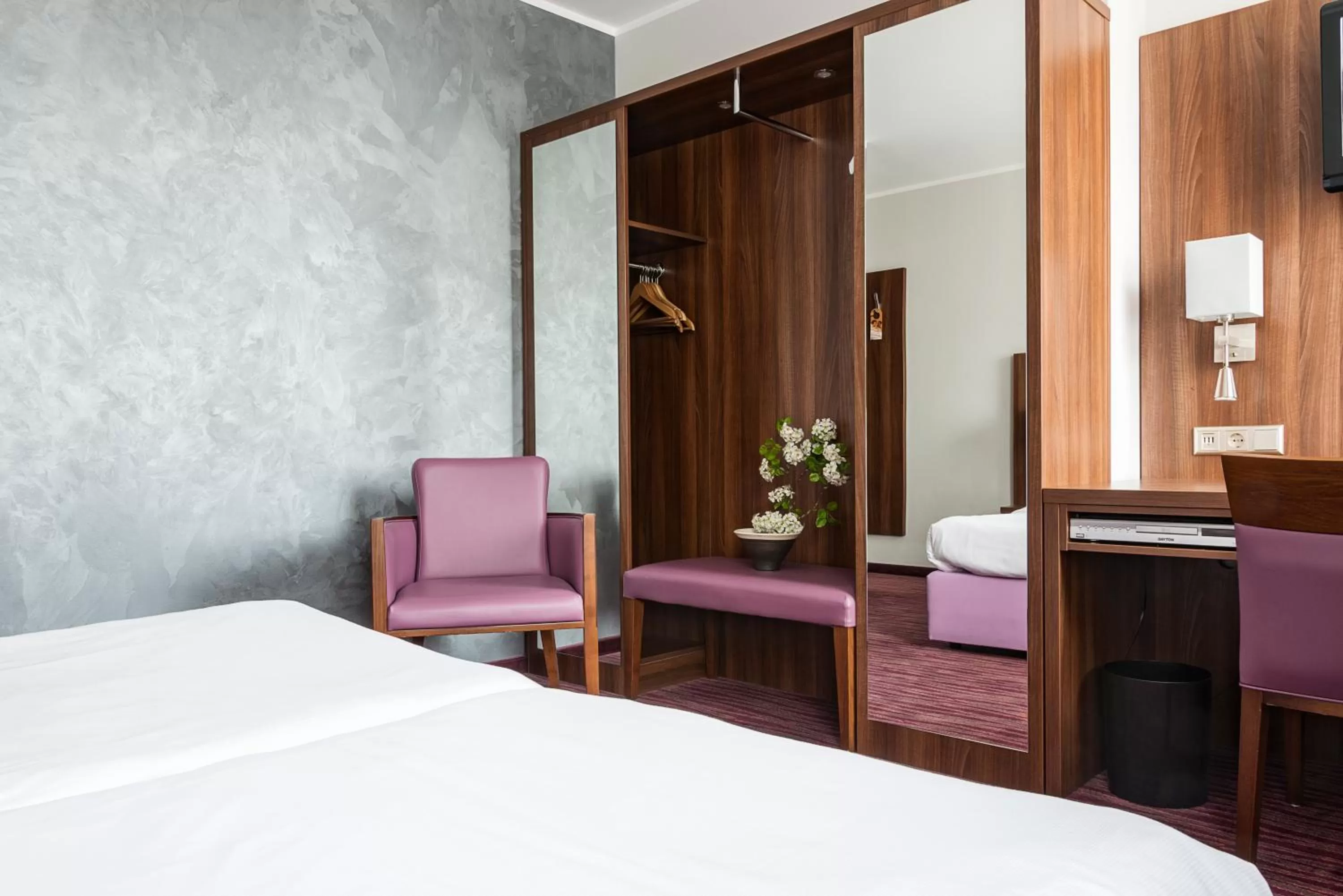 Photo of the whole room, Bed in AKZENT Hotel Laupheimer Hof