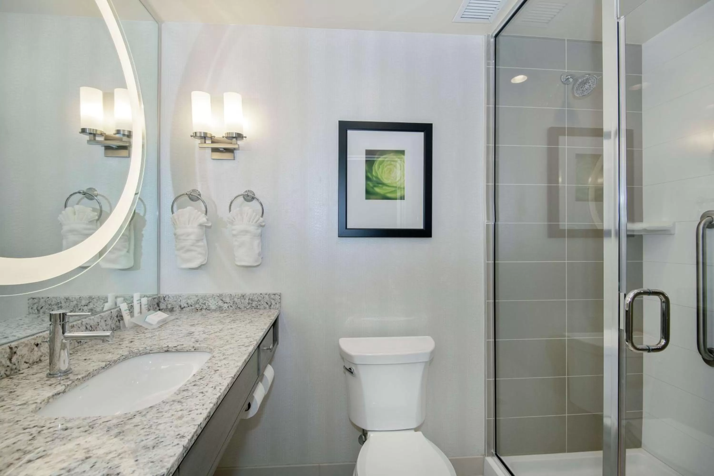 Bathroom in Hilton Garden Inn Raleigh/Crabtree Valley