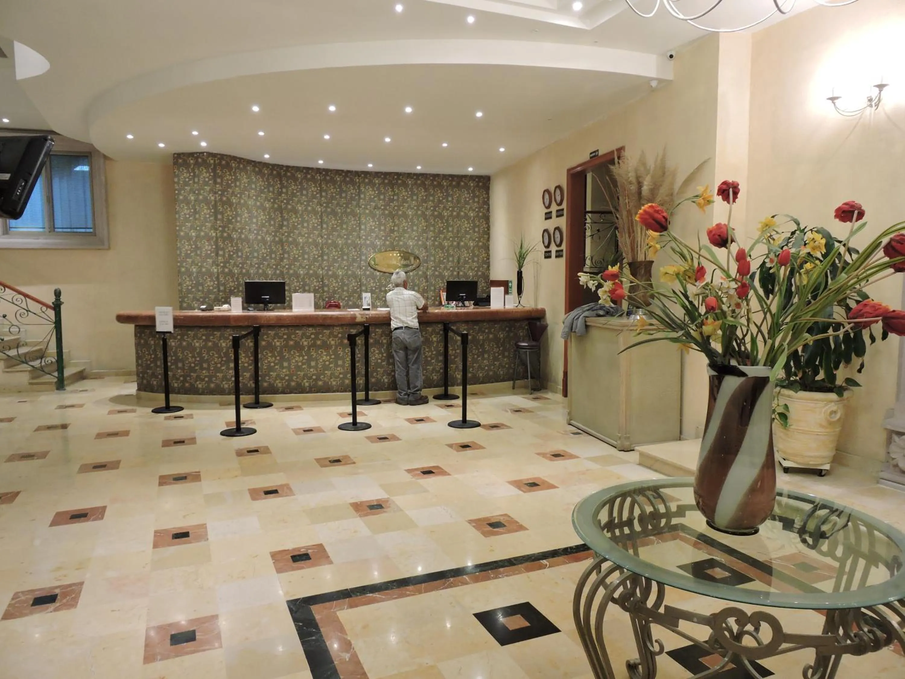 Lobby or reception in Hotel Quinta Cesar