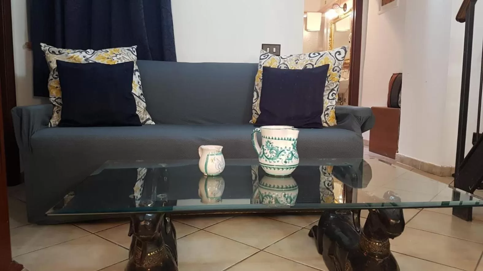 Seating area in Hotel Sangiuliano 132 centro storico Catania