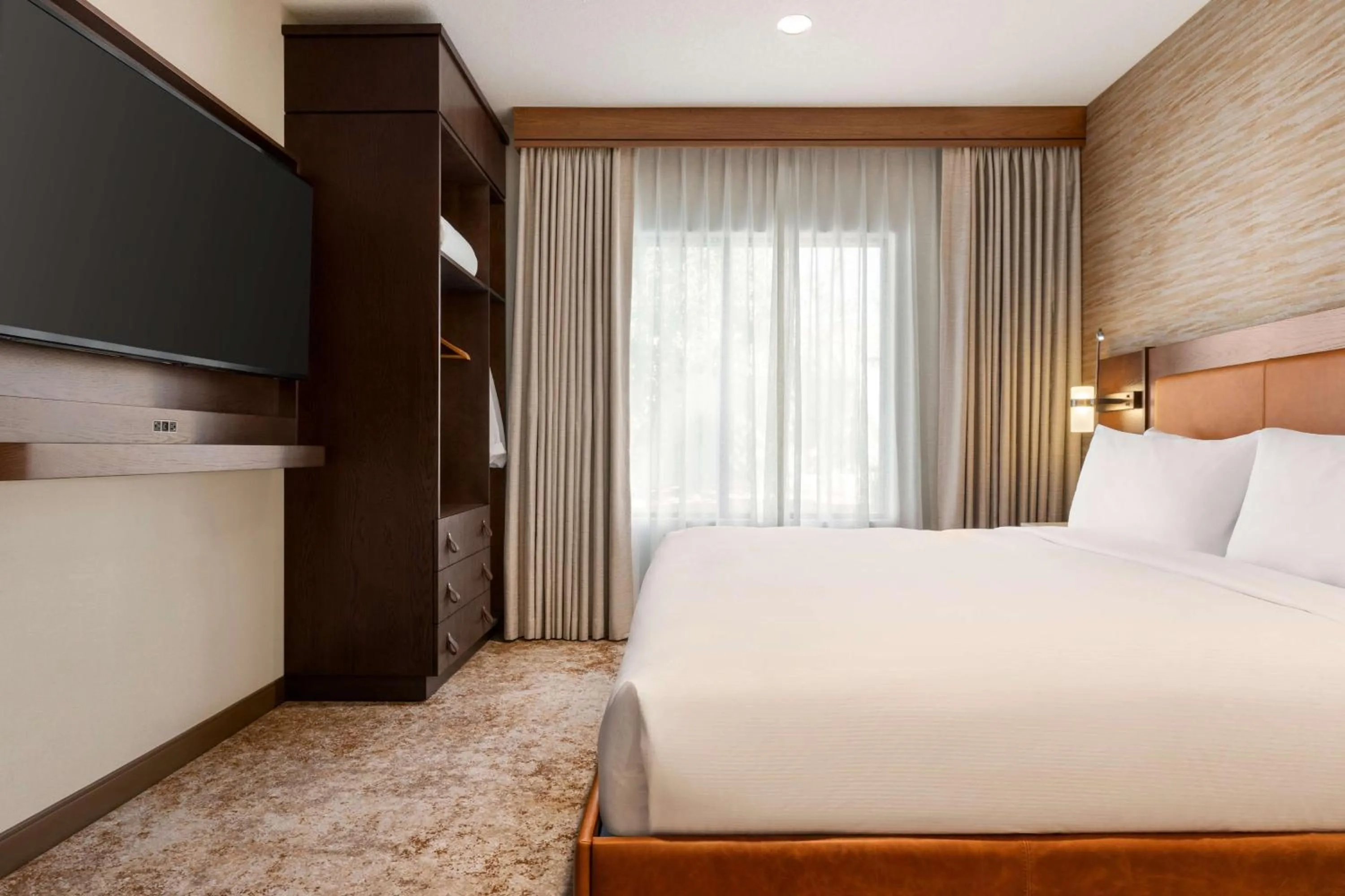 Bed in Casitas At The Hoodoo Moab, Curio Collection By Hilton