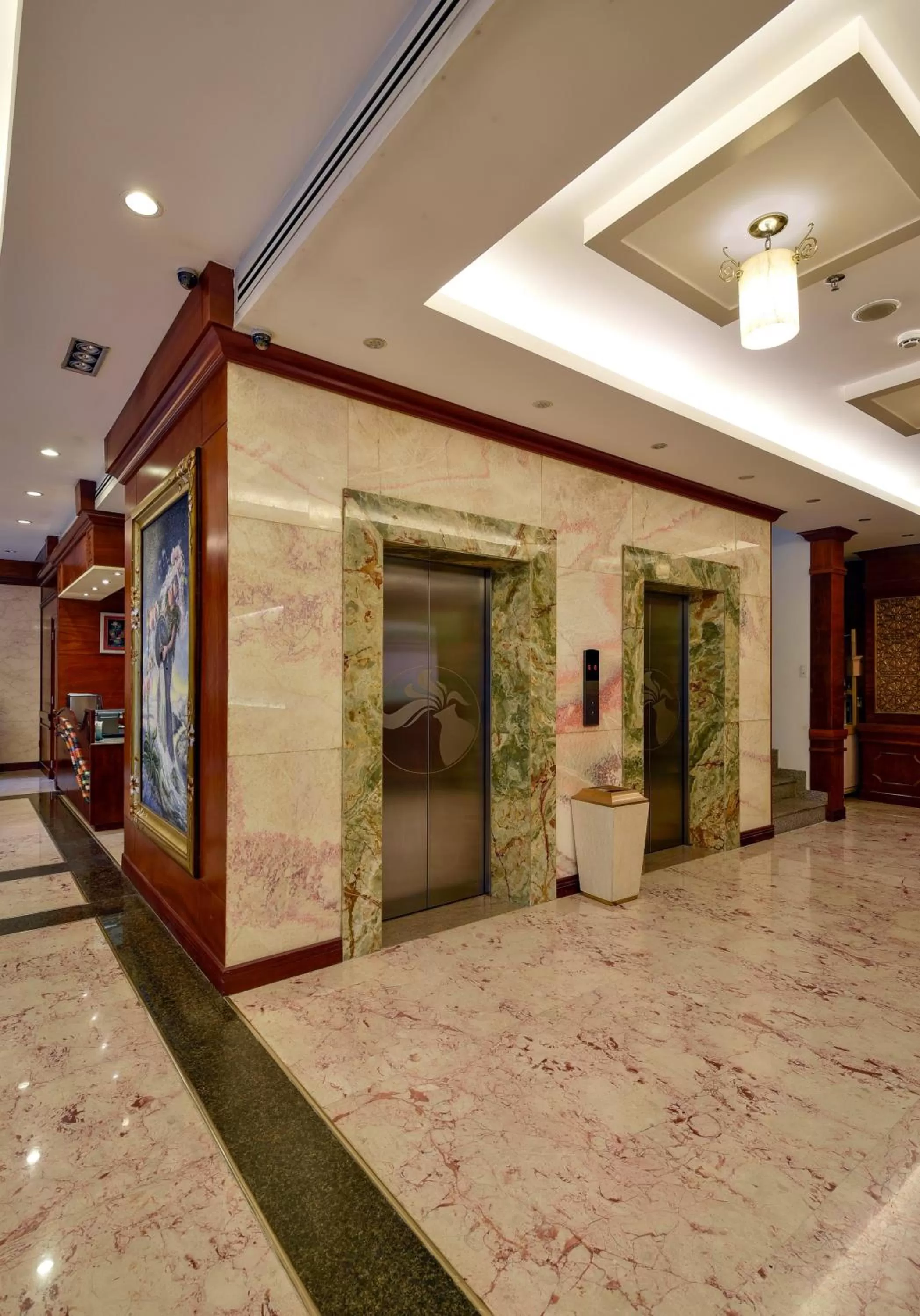 Lobby or reception in Aquari Hotel