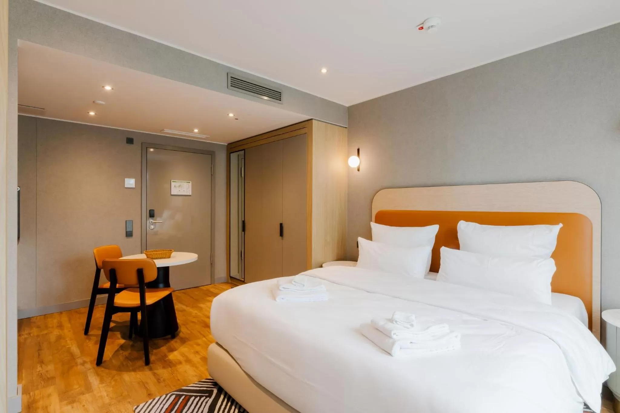 Bed in Fourty Three Luxury Serviced Apartments