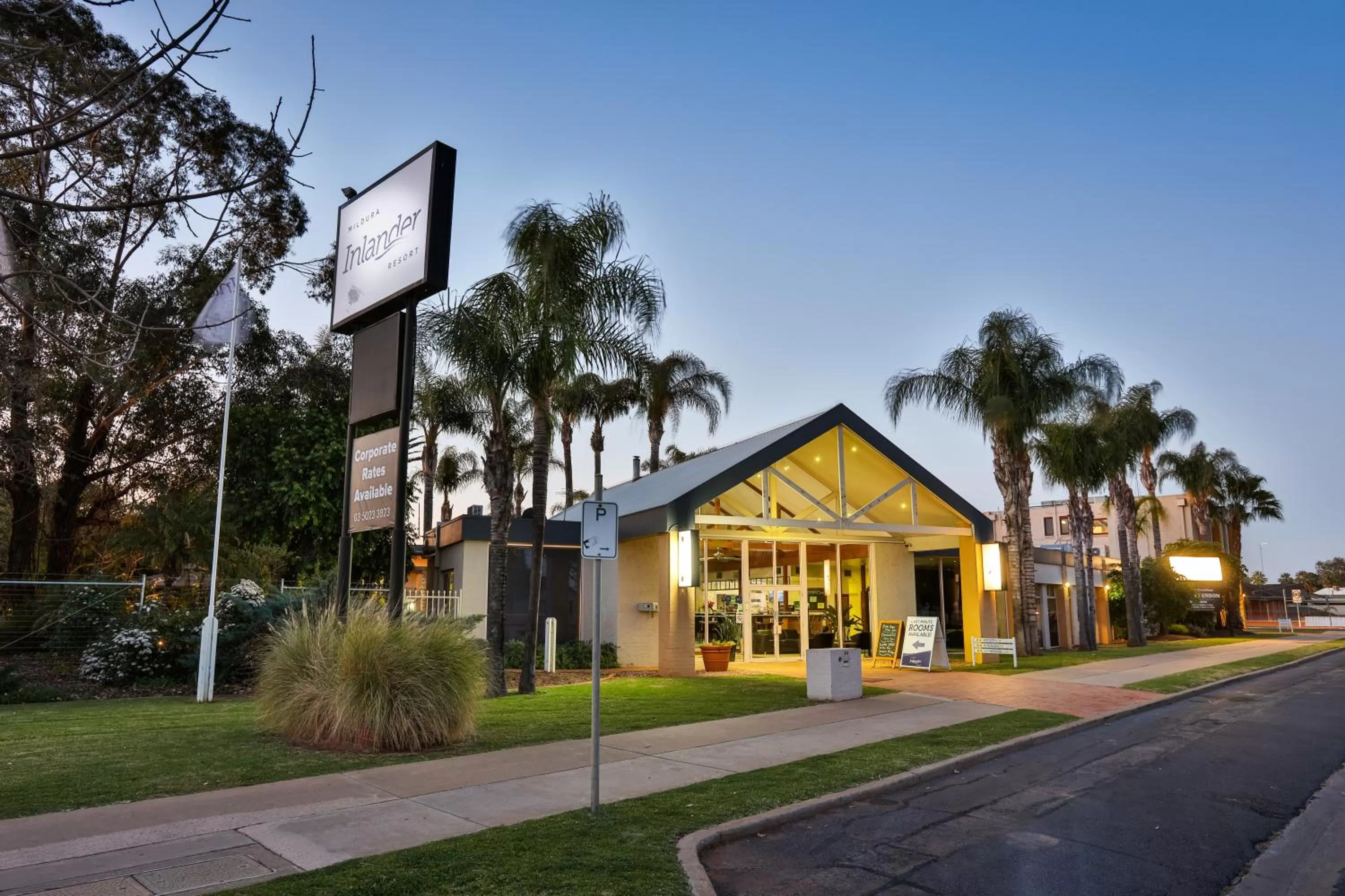 Street view in Mildura Inlander Resort