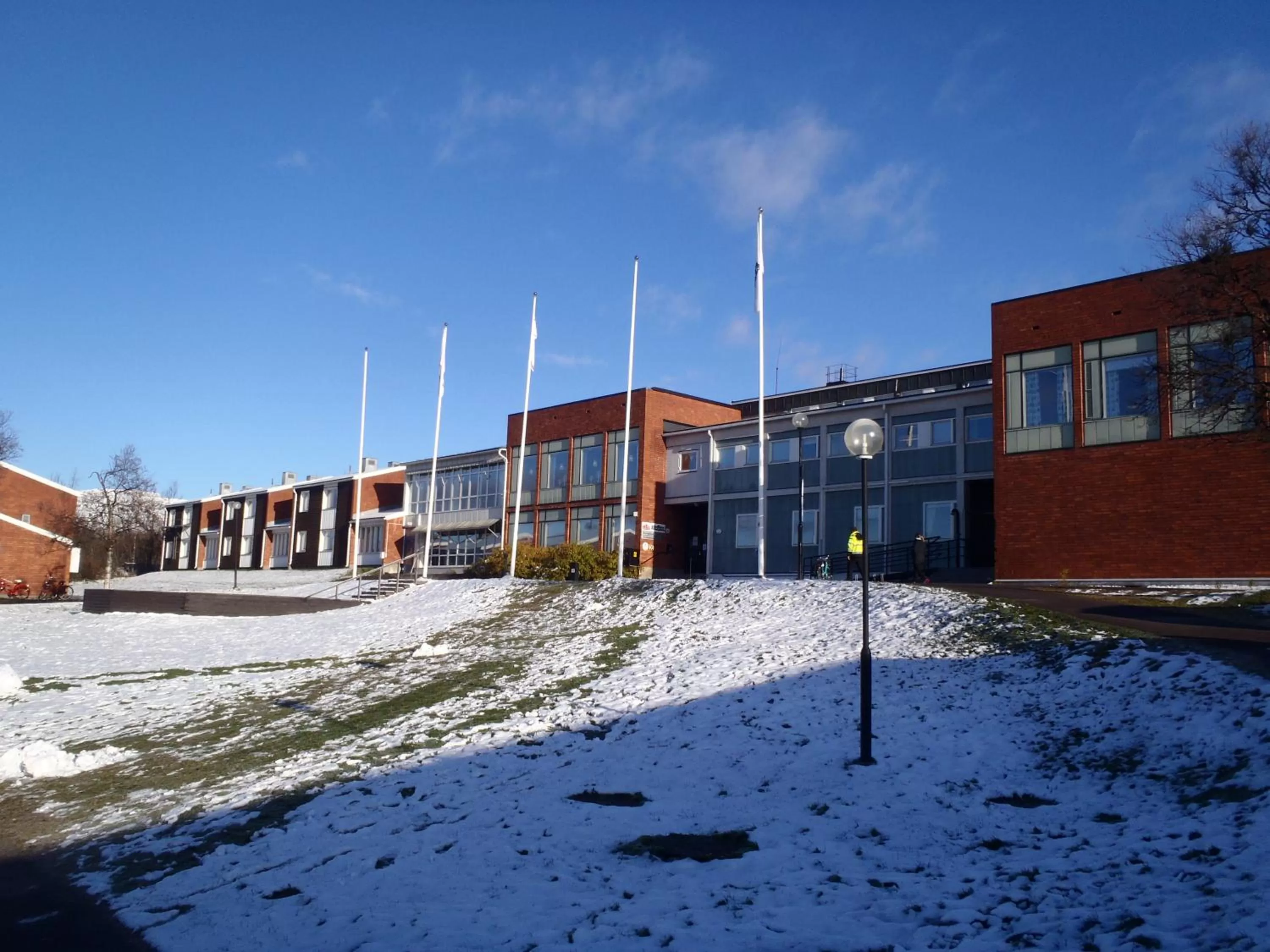 Property building in STF Malmfältens Folkhögskola