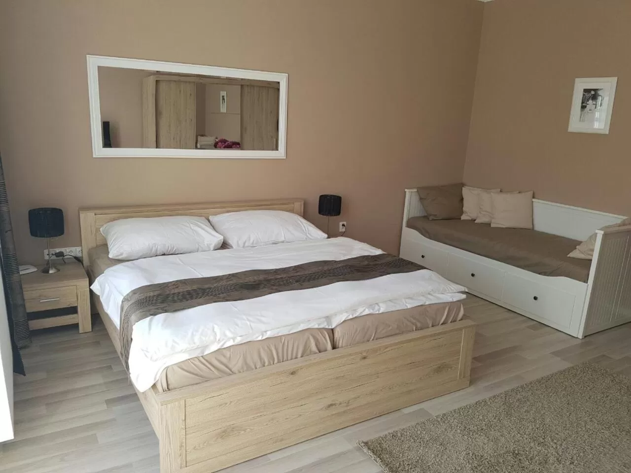 Bed in Ubytování Cukrovar