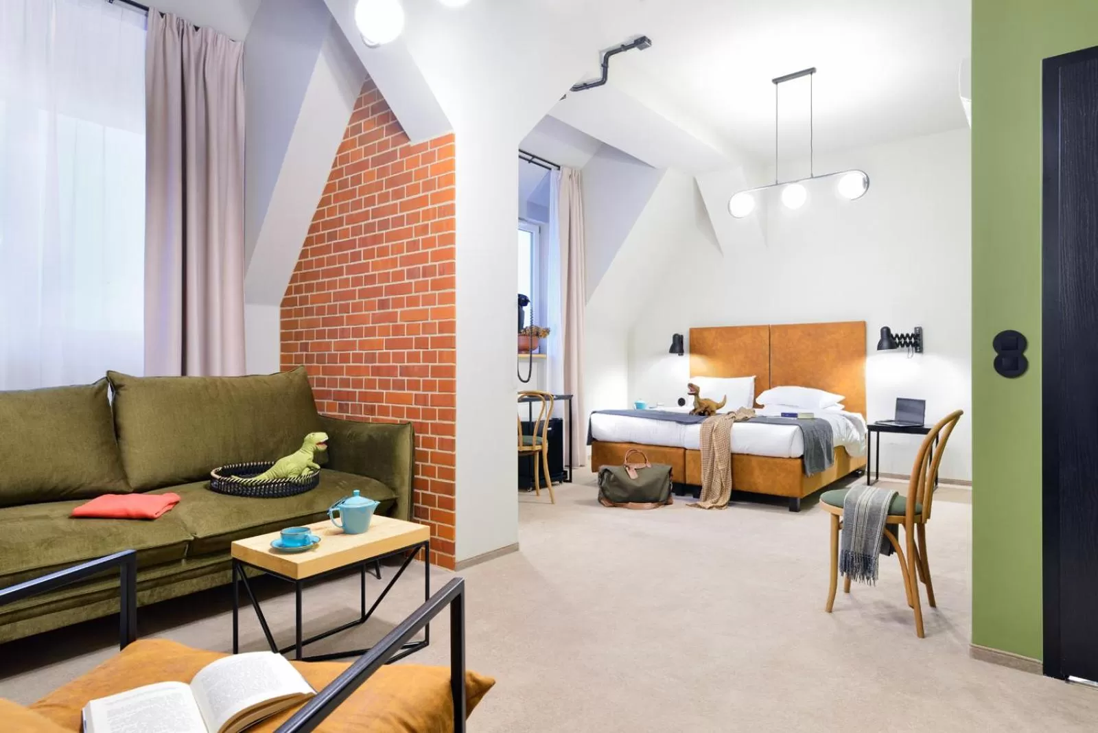 Bed in ARCHE Dwór Uphagena Gdańsk