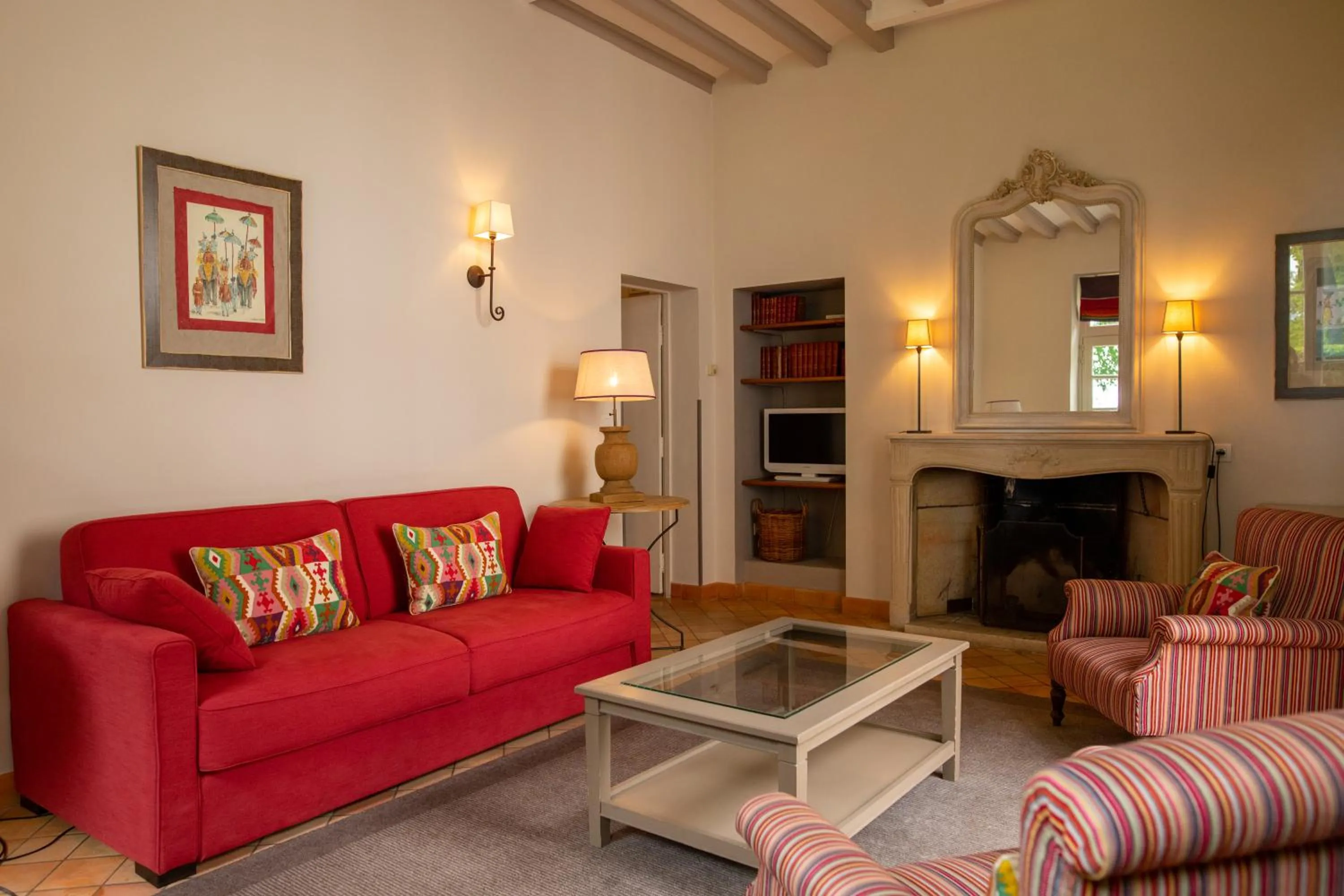 Living room in Domaine de la Tortinière