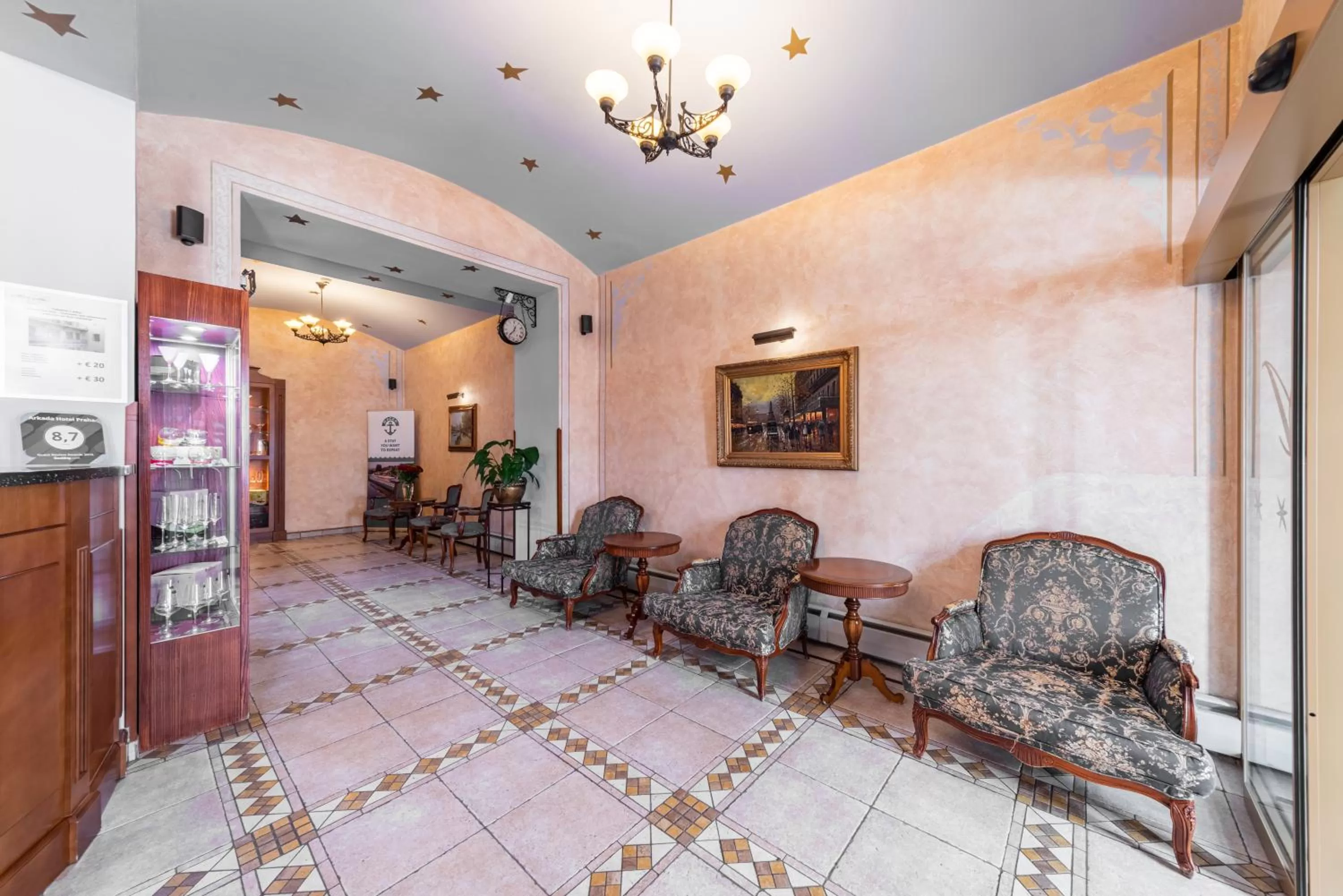 Lobby or reception in Arkada Hotel Praha