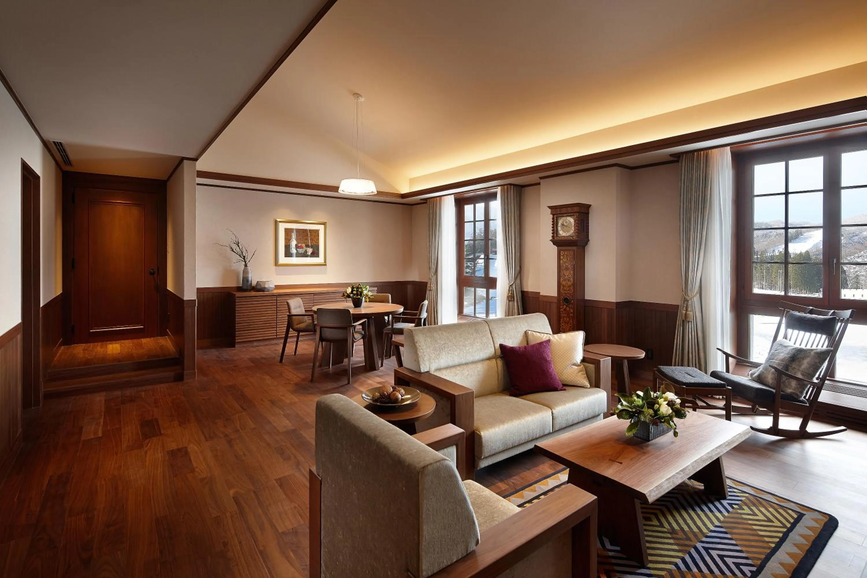 Living room in Lotte Arai Resort