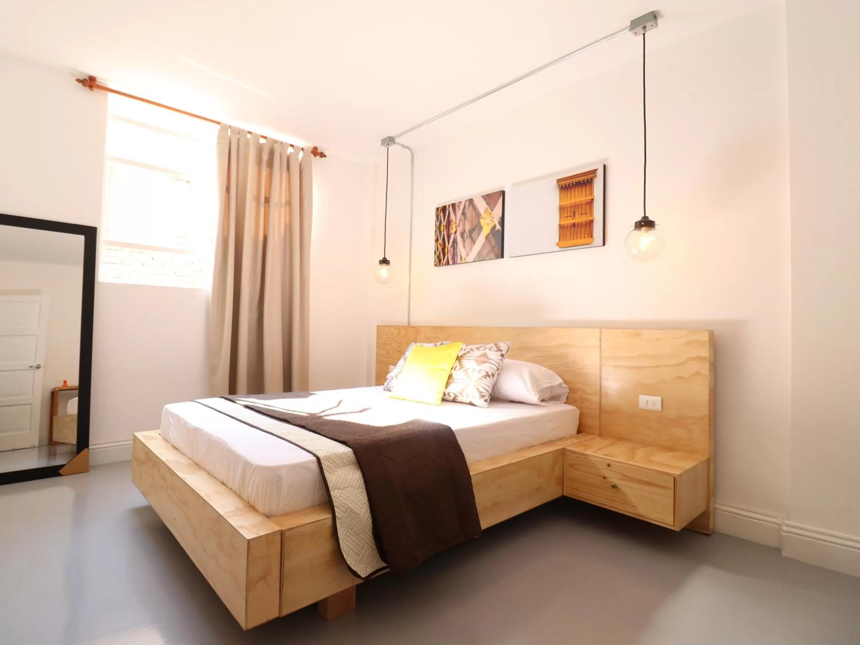 Bedroom, Bed in 554 Apartments