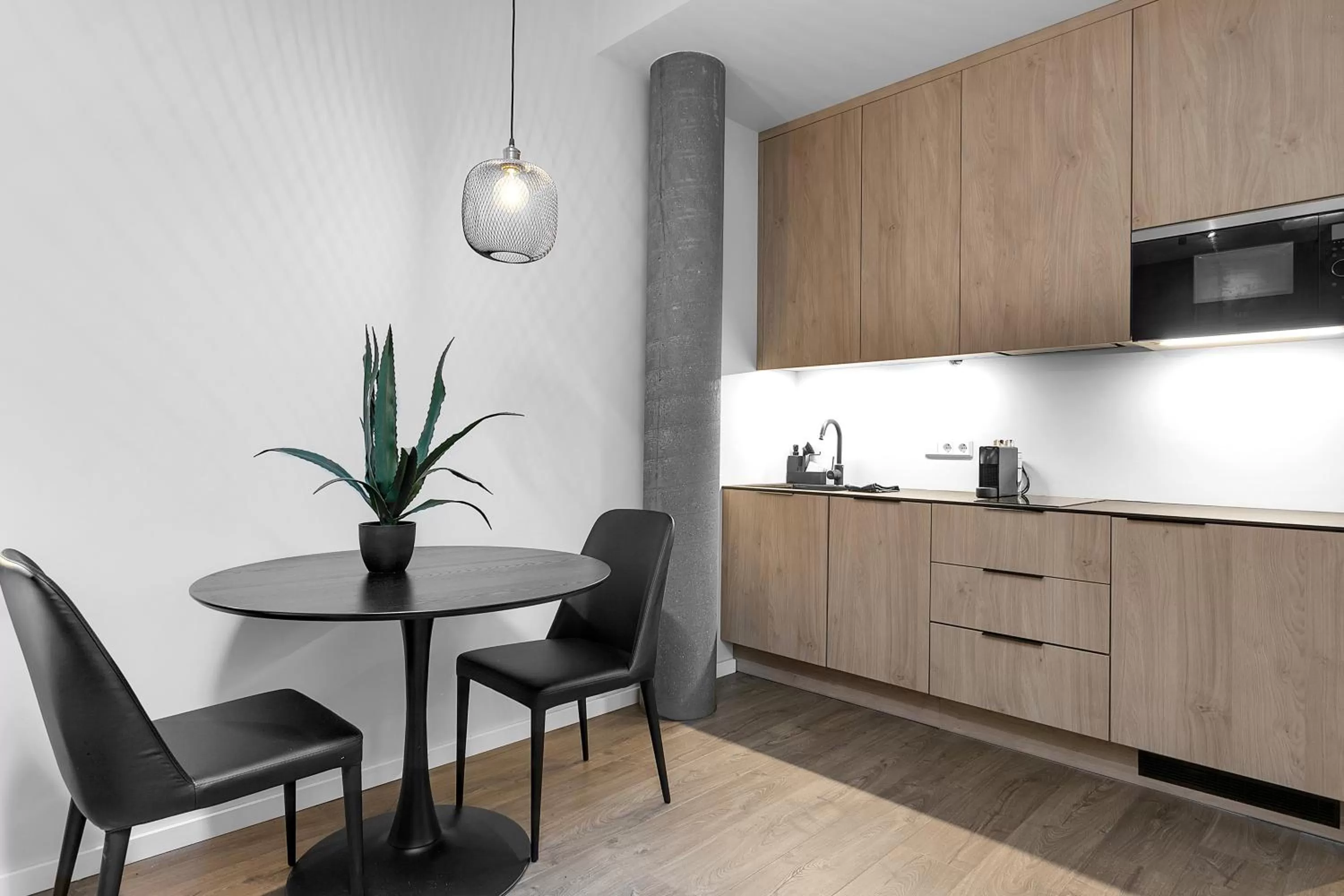 Kitchen or kitchenette in Hotel Vera