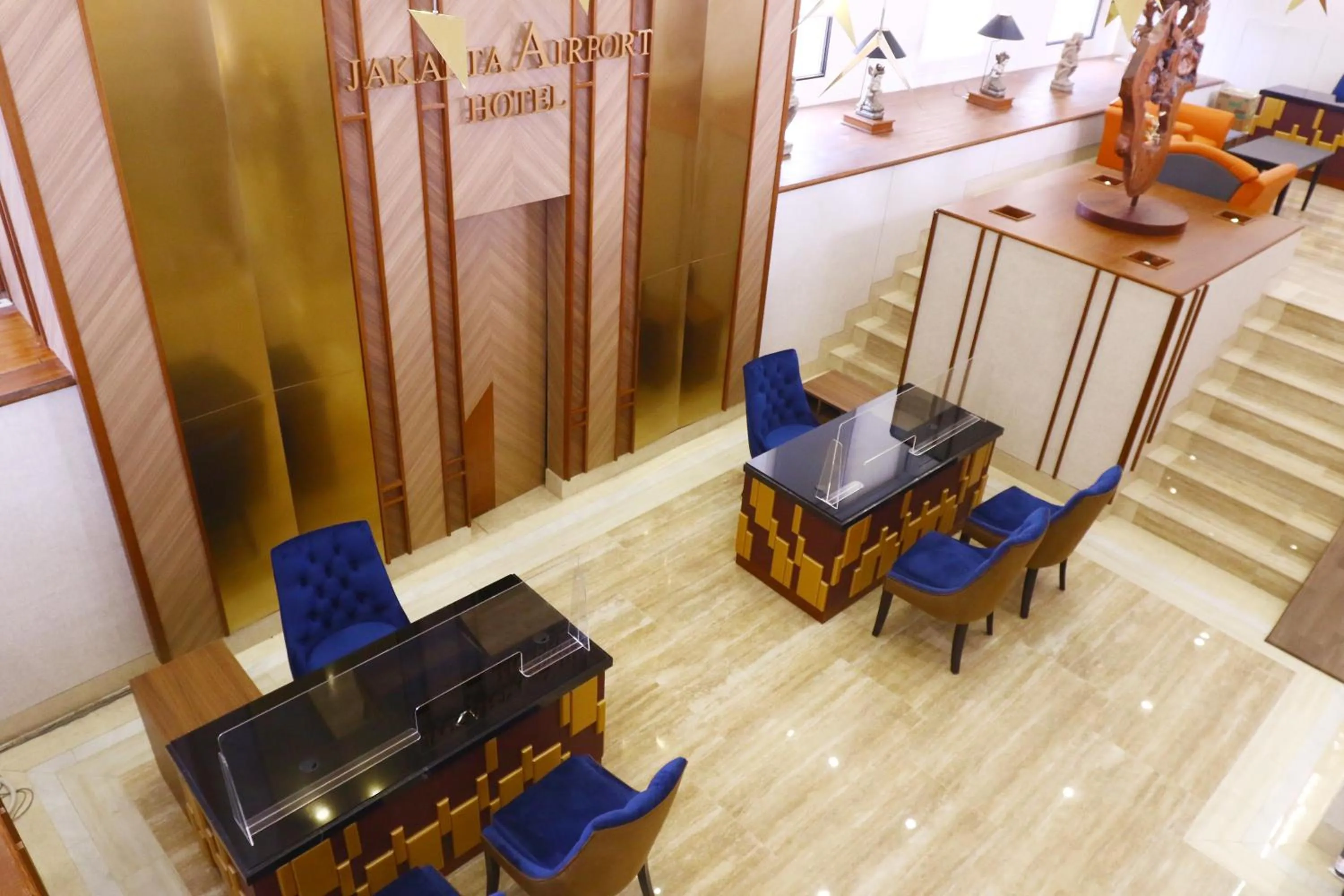 Lobby or reception in Jakarta Airport Hotel