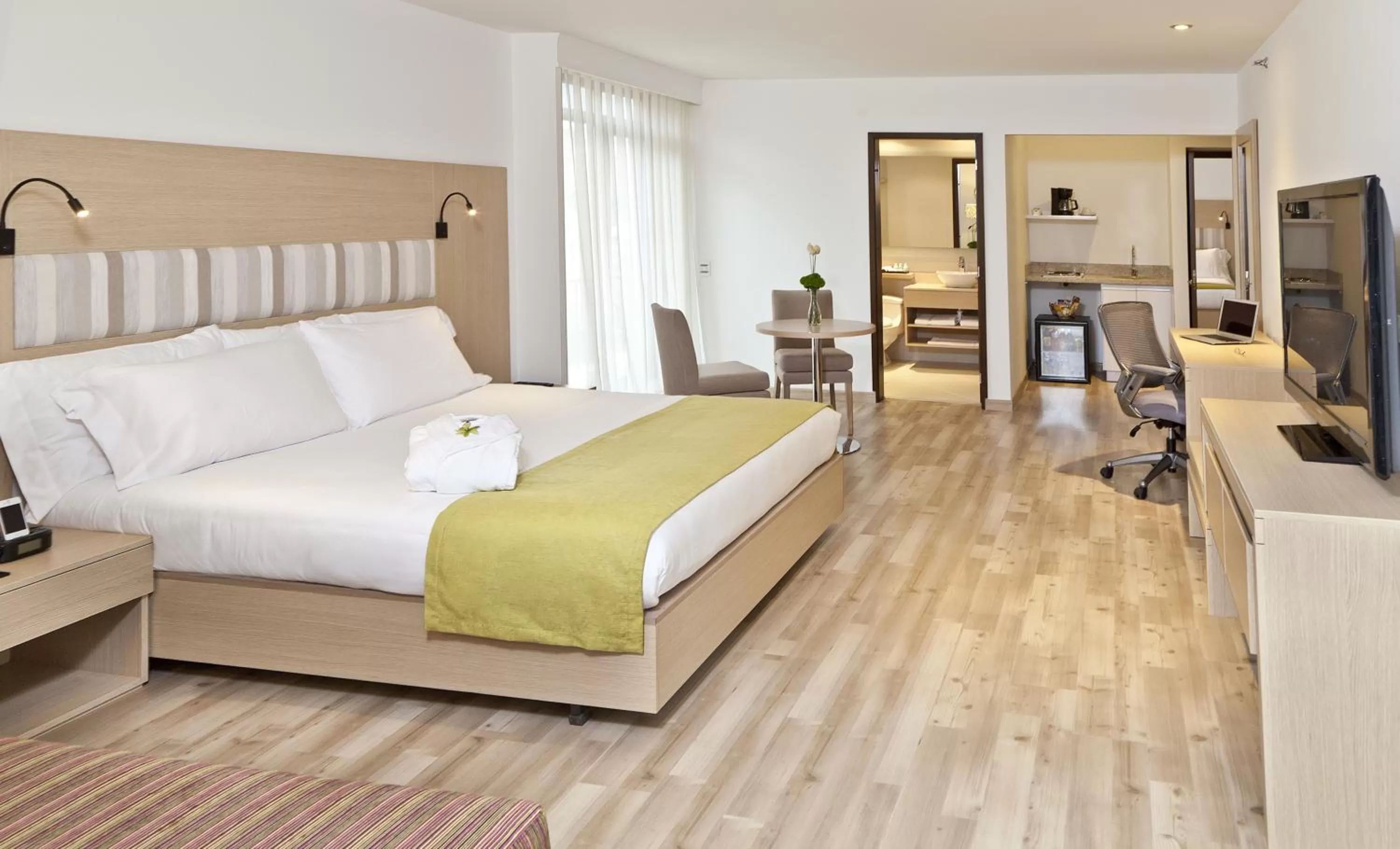 Bed in Hotel Rosales Plaza