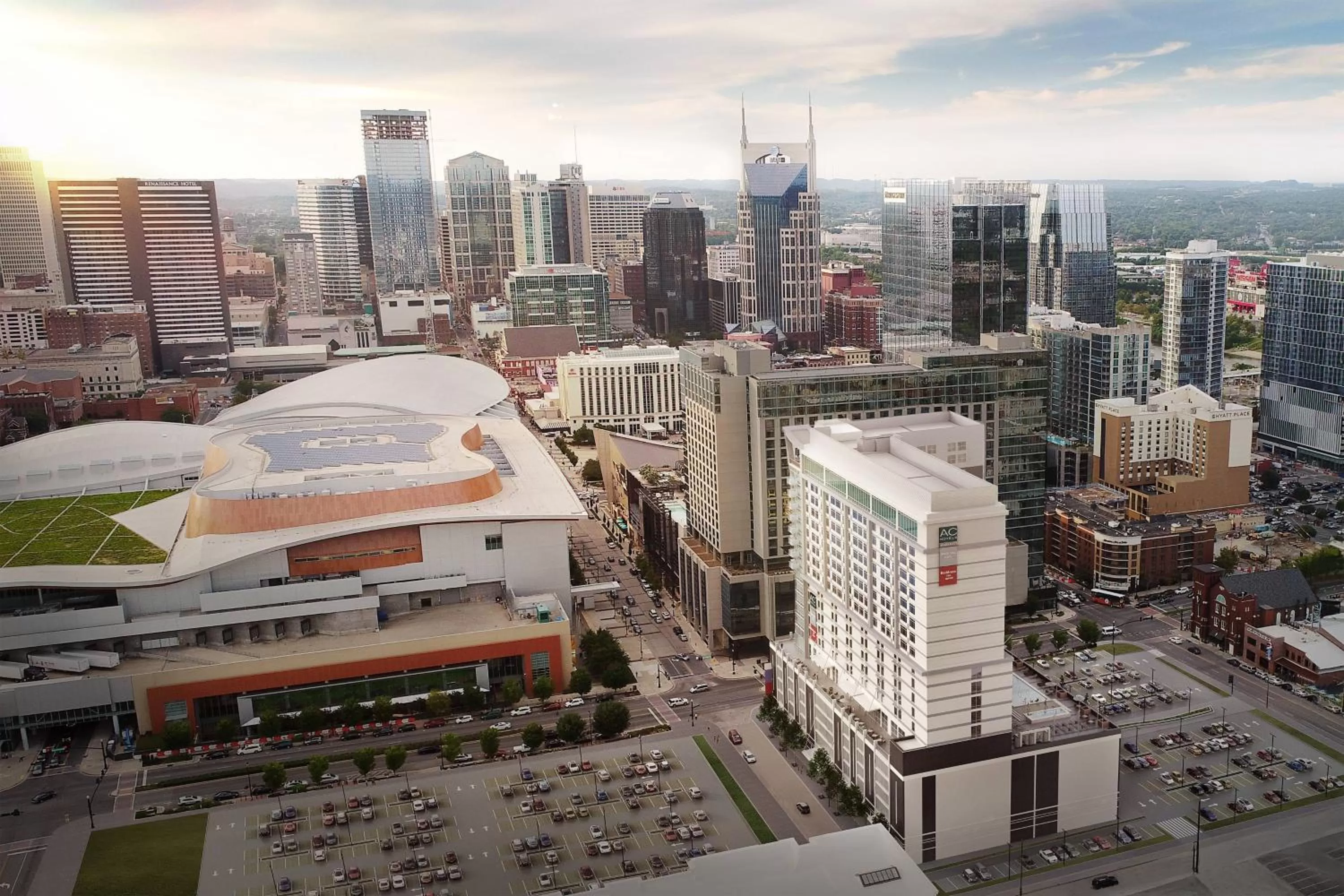 View (from property/room) in SpringHill Suites by Marriott Nashville Downtown/Convention Center