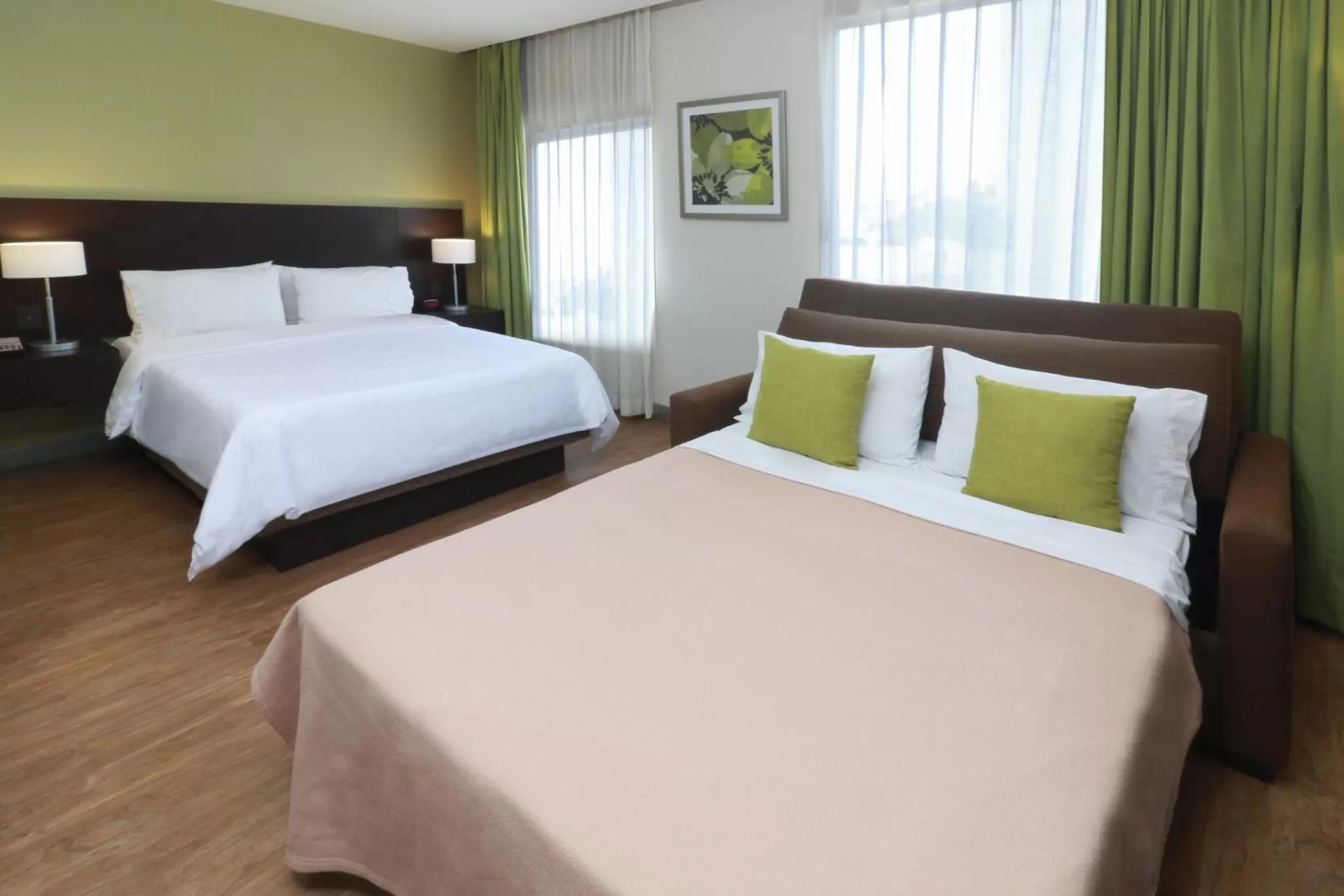 Photo of the whole room, Bed in Staybridge Suites San Luis Potosi by IHG