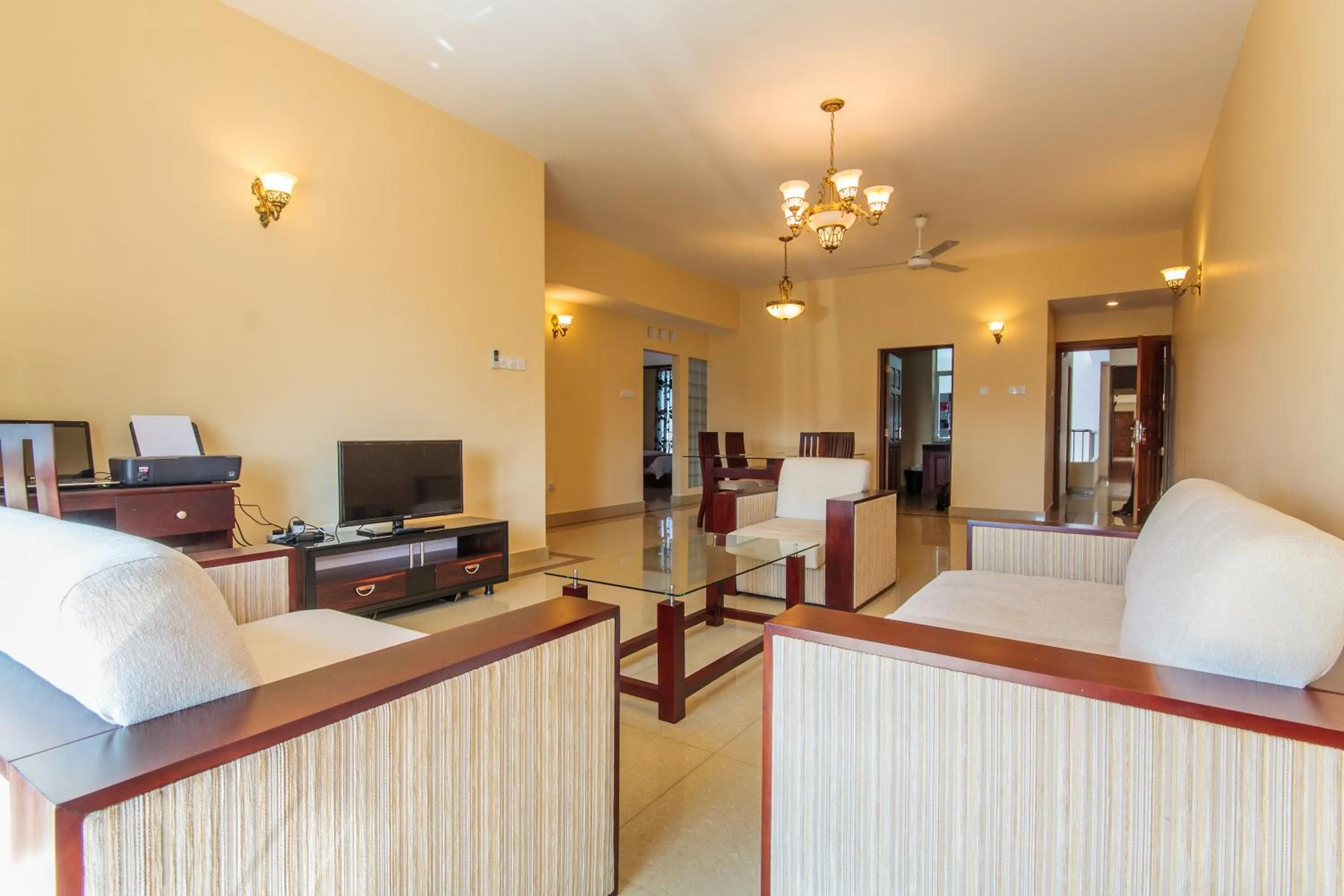 Living room in Supun Arcade Residency