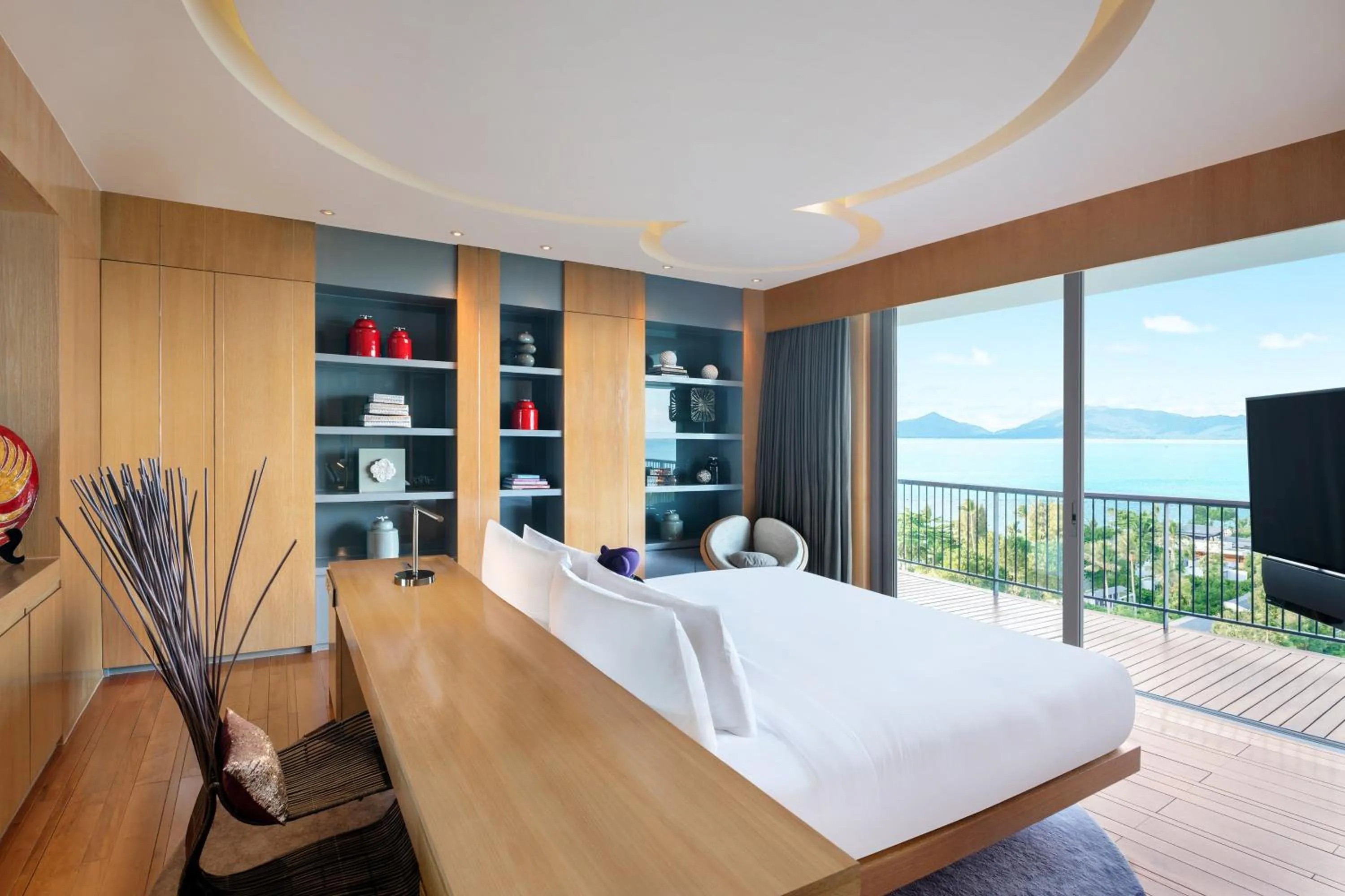 Photo of the whole room, Bed in W Koh Samui