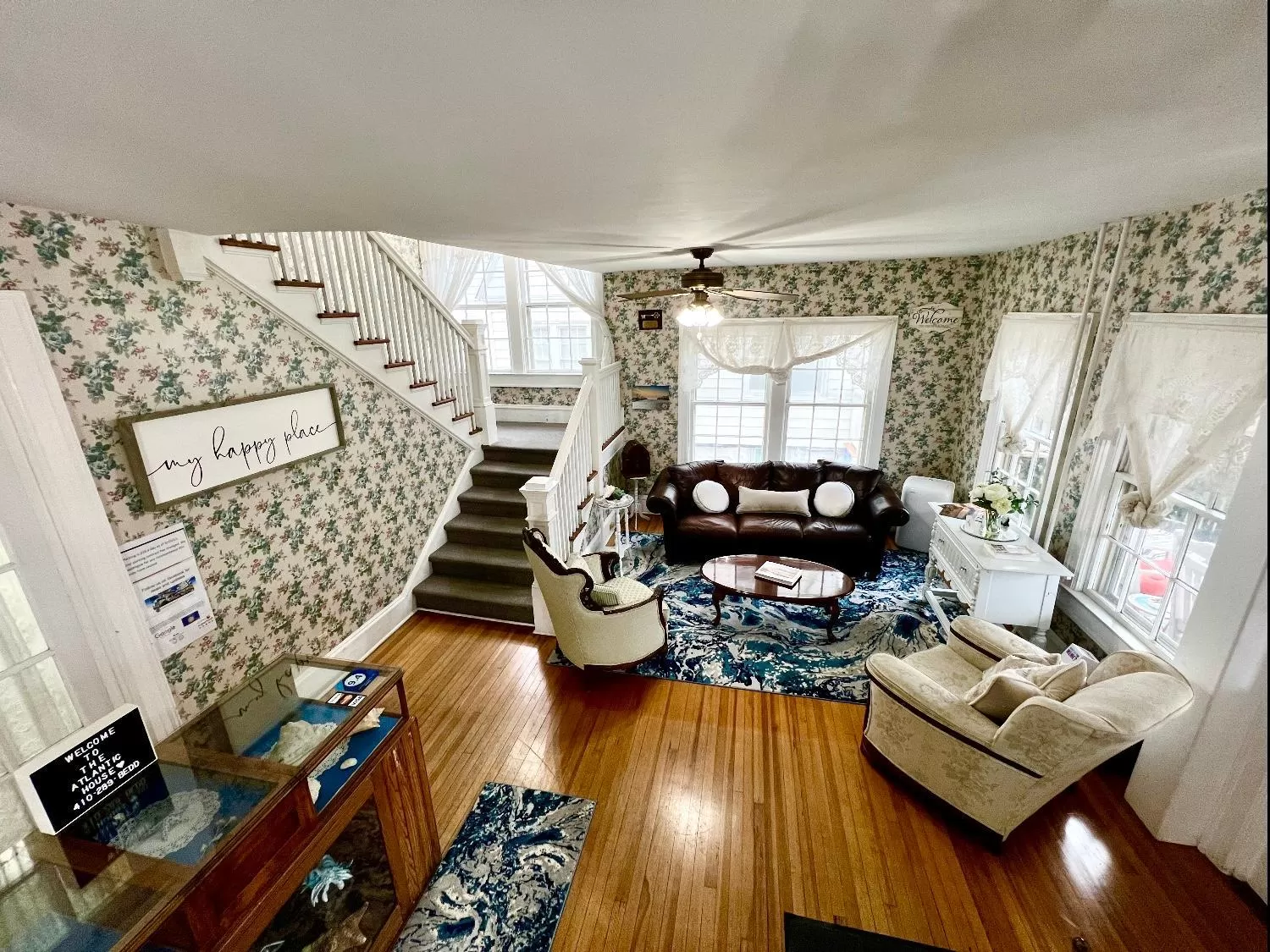 Living room, Seating Area in Atlantic House Bed & Breakfast