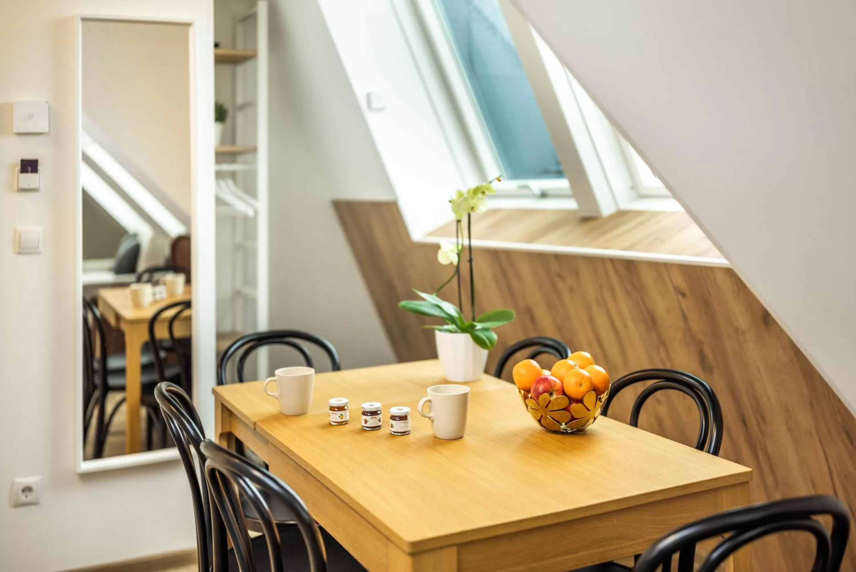 Kitchen or kitchenette in Jimmy's Apartments Lory