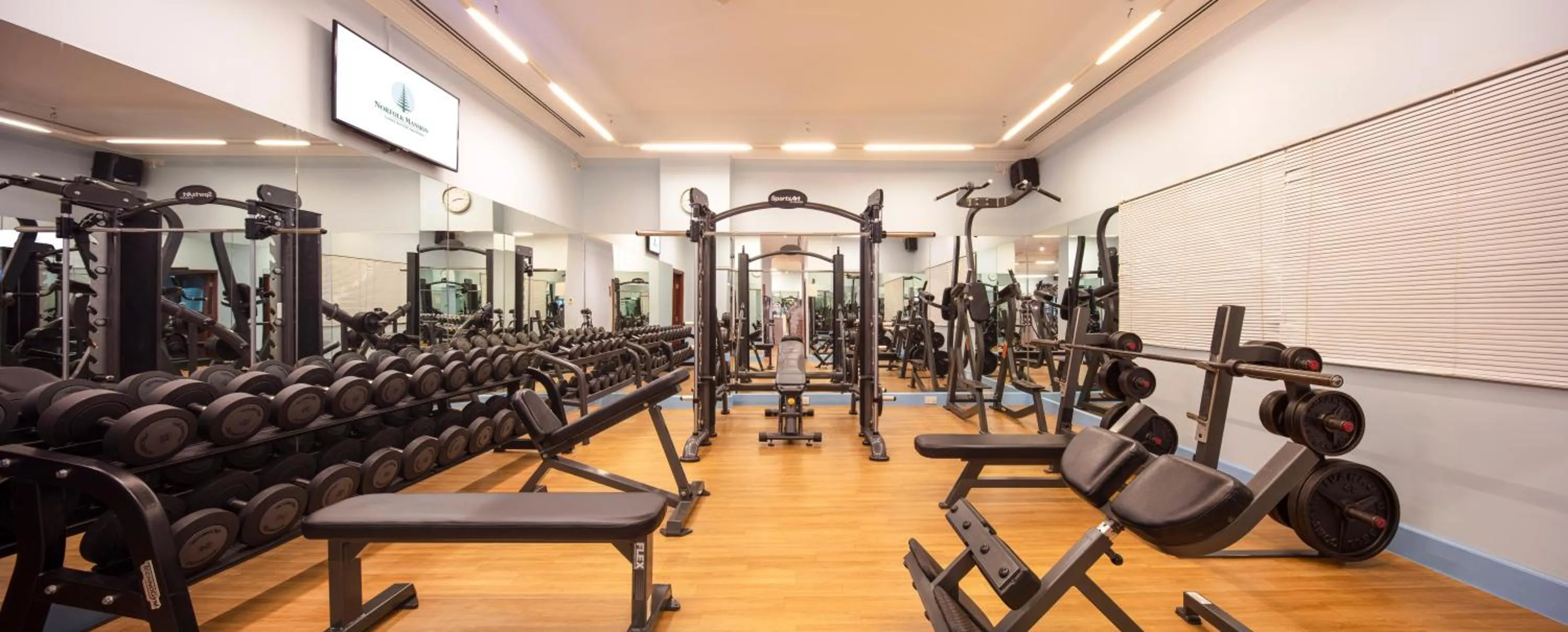 Fitness centre/facilities in Norfolk Mansion - Luxury Serviced Apartment