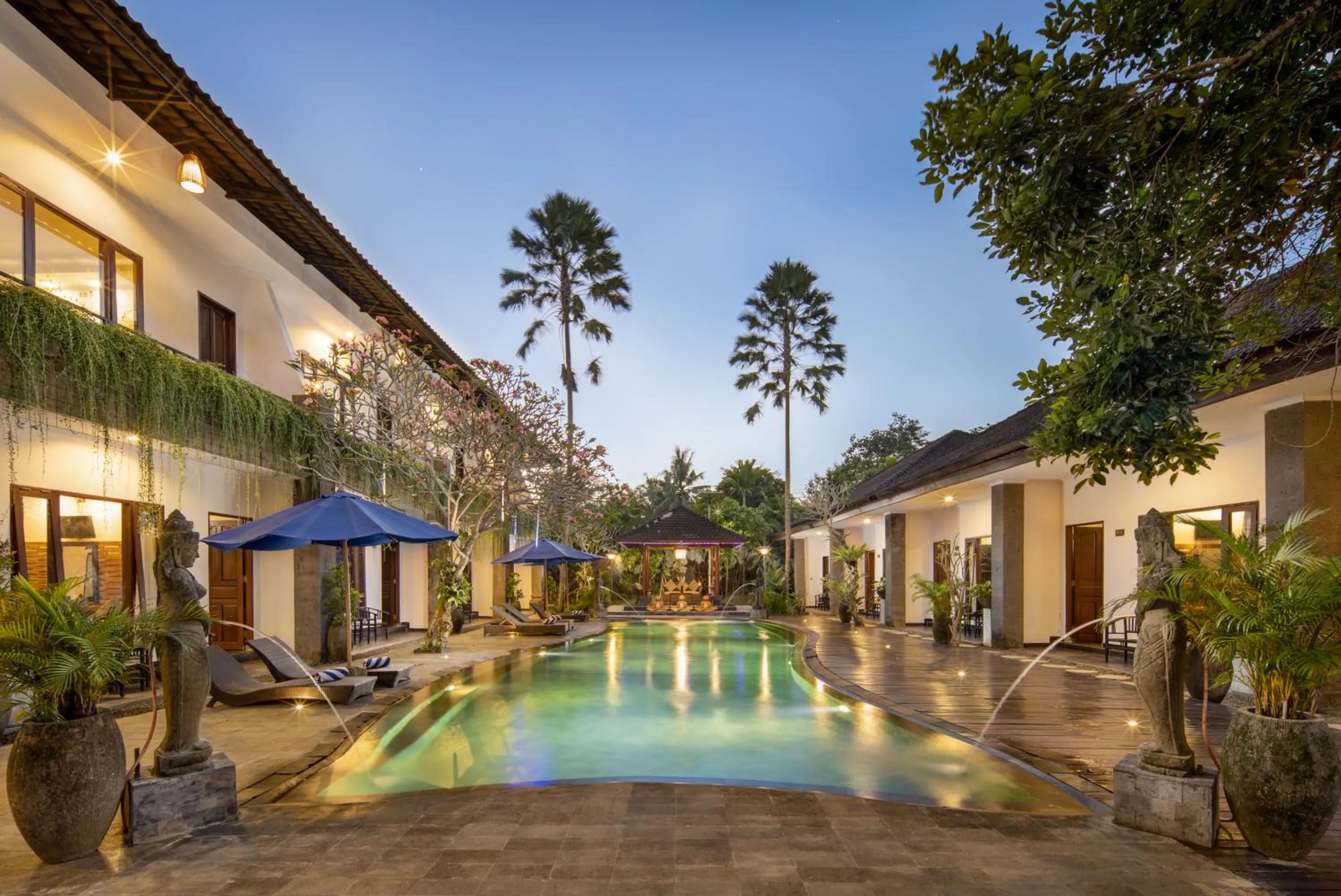 Swimming pool in Ubud Raya Boutique Hotel