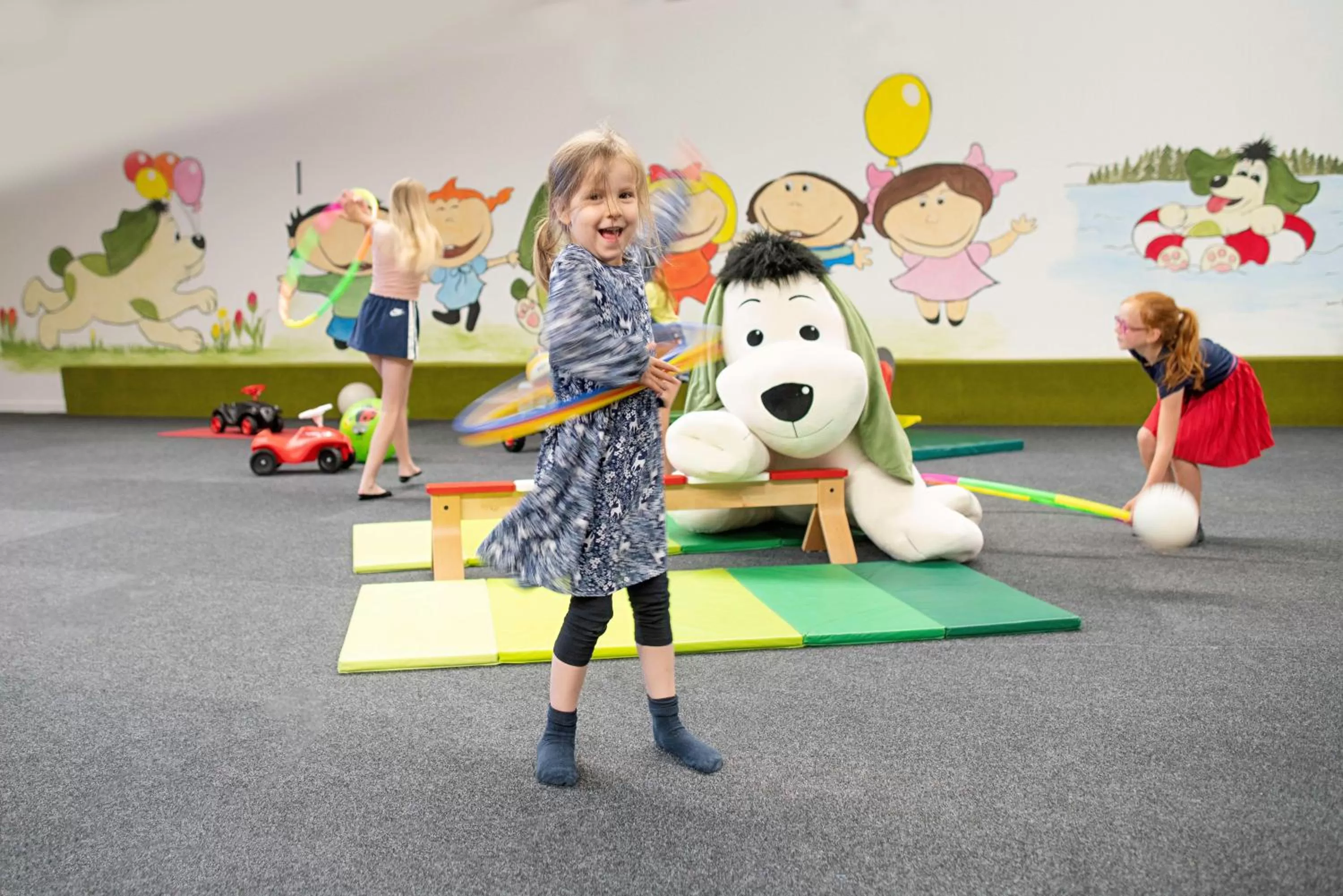 Children play ground in Hotel Vier Jahreszeiten am Schluchsee