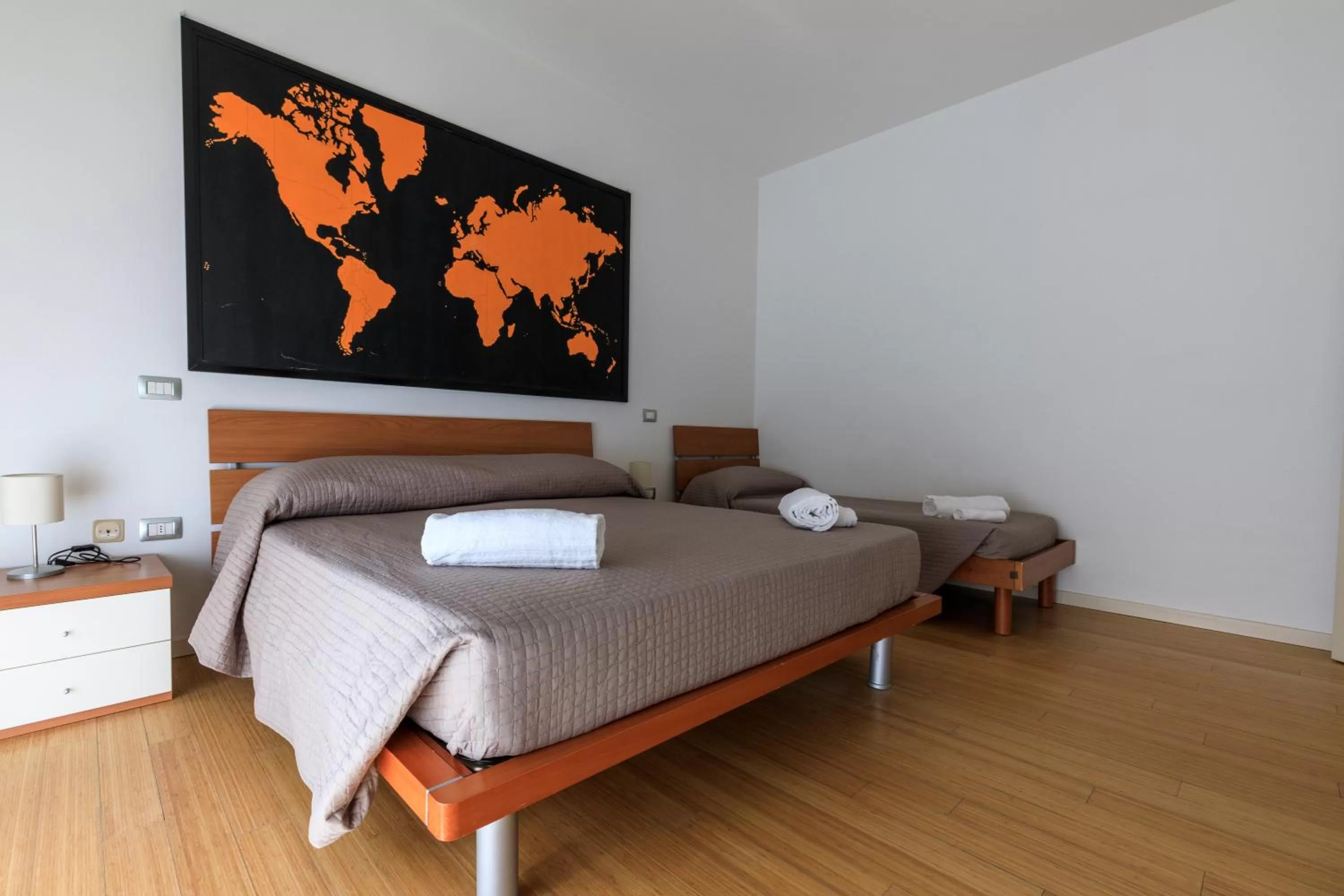 Bedroom, Bed in Residence Rivaverde