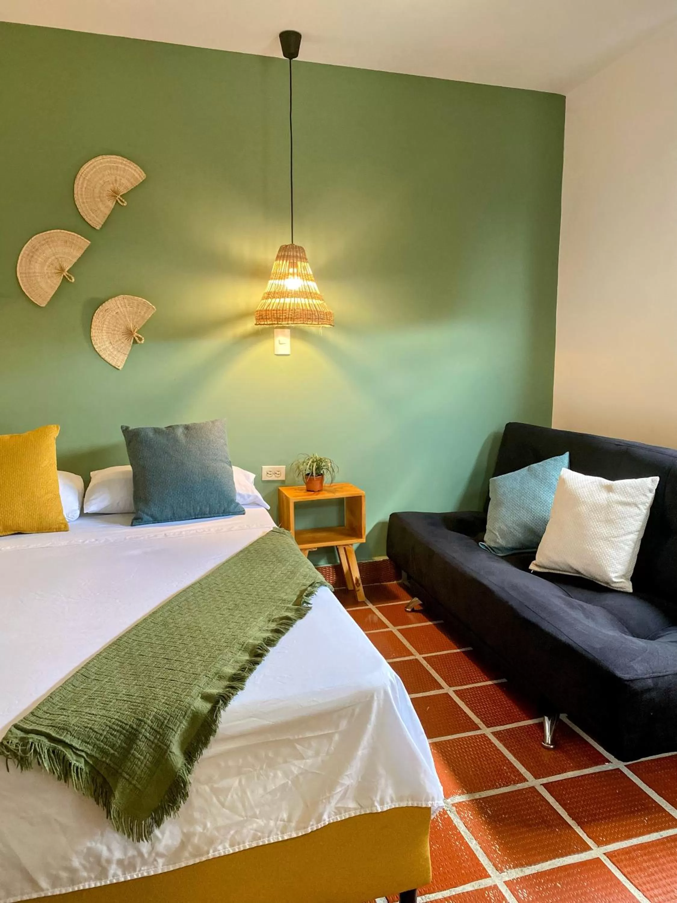 Bed in Luum Guest House