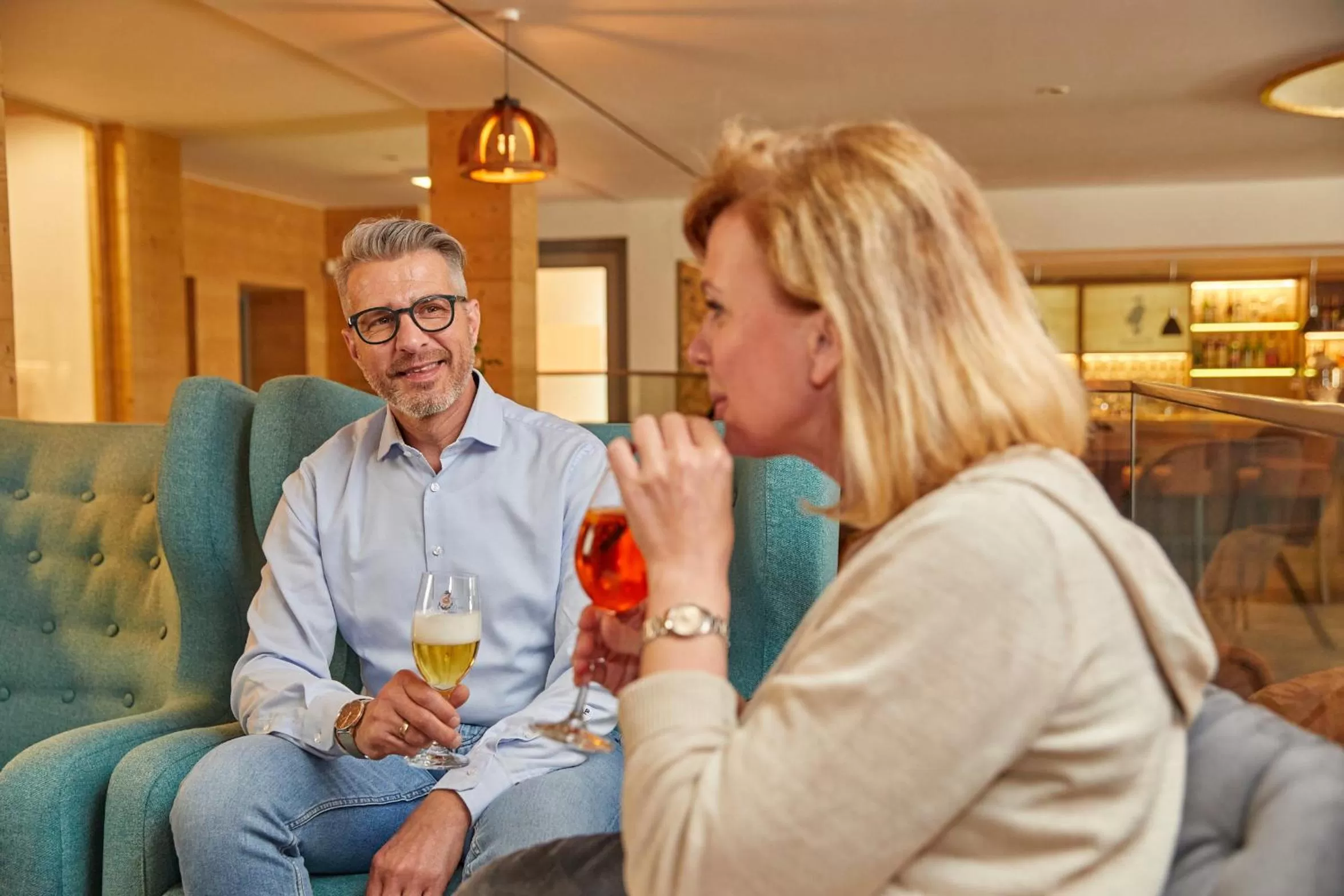 Lobby or reception in Parkhotel Bad Griesbach