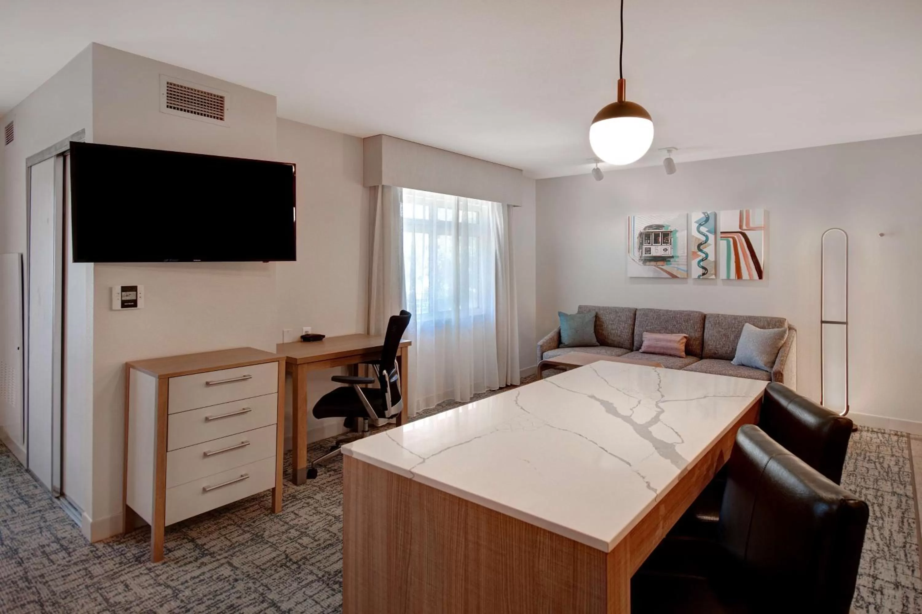 Queen Room- Disability Access/Hearing Accessible  in Homewood Suites by Hilton San Francisco Airport North California