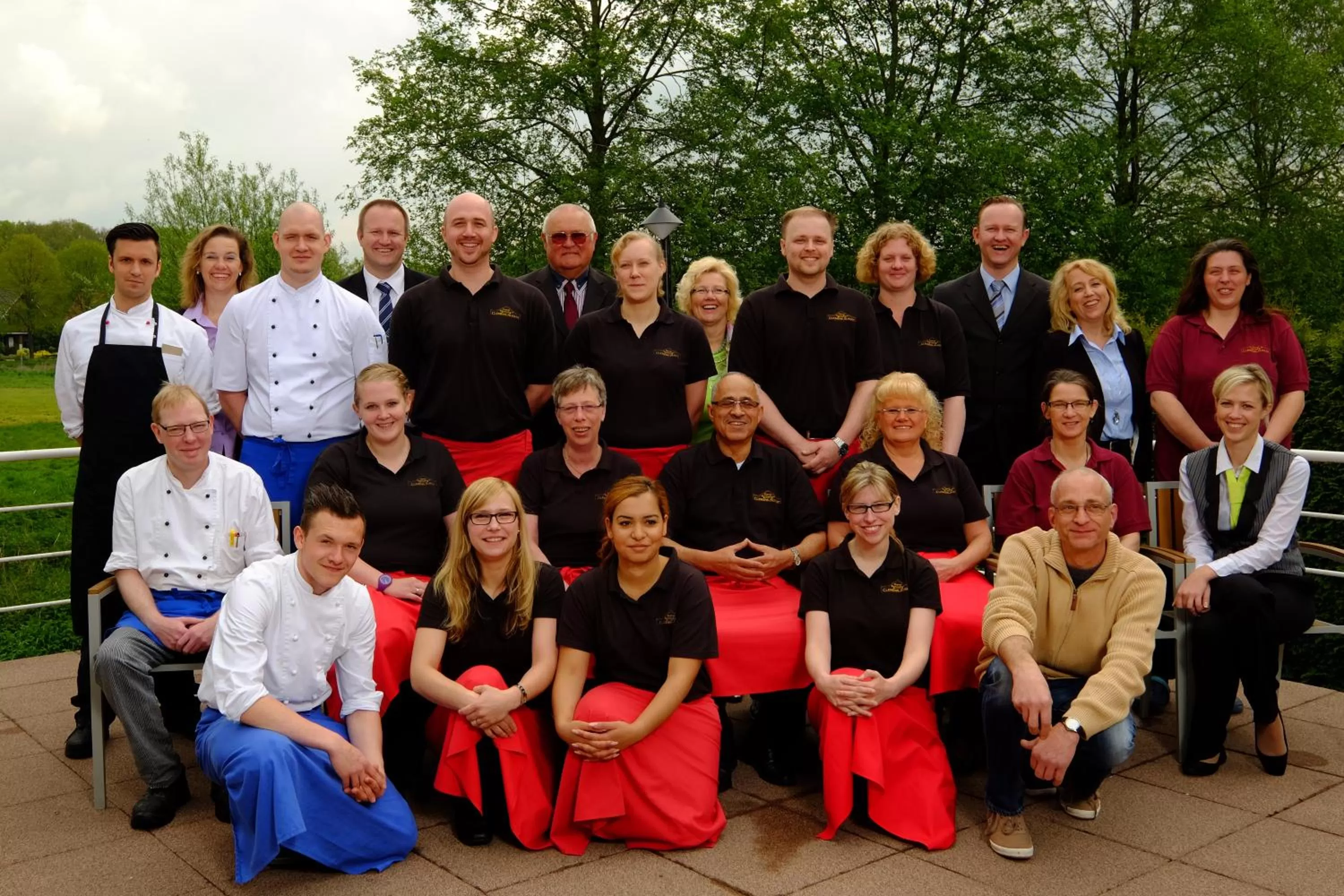 Family in Hotel Restaurant Clemens-August