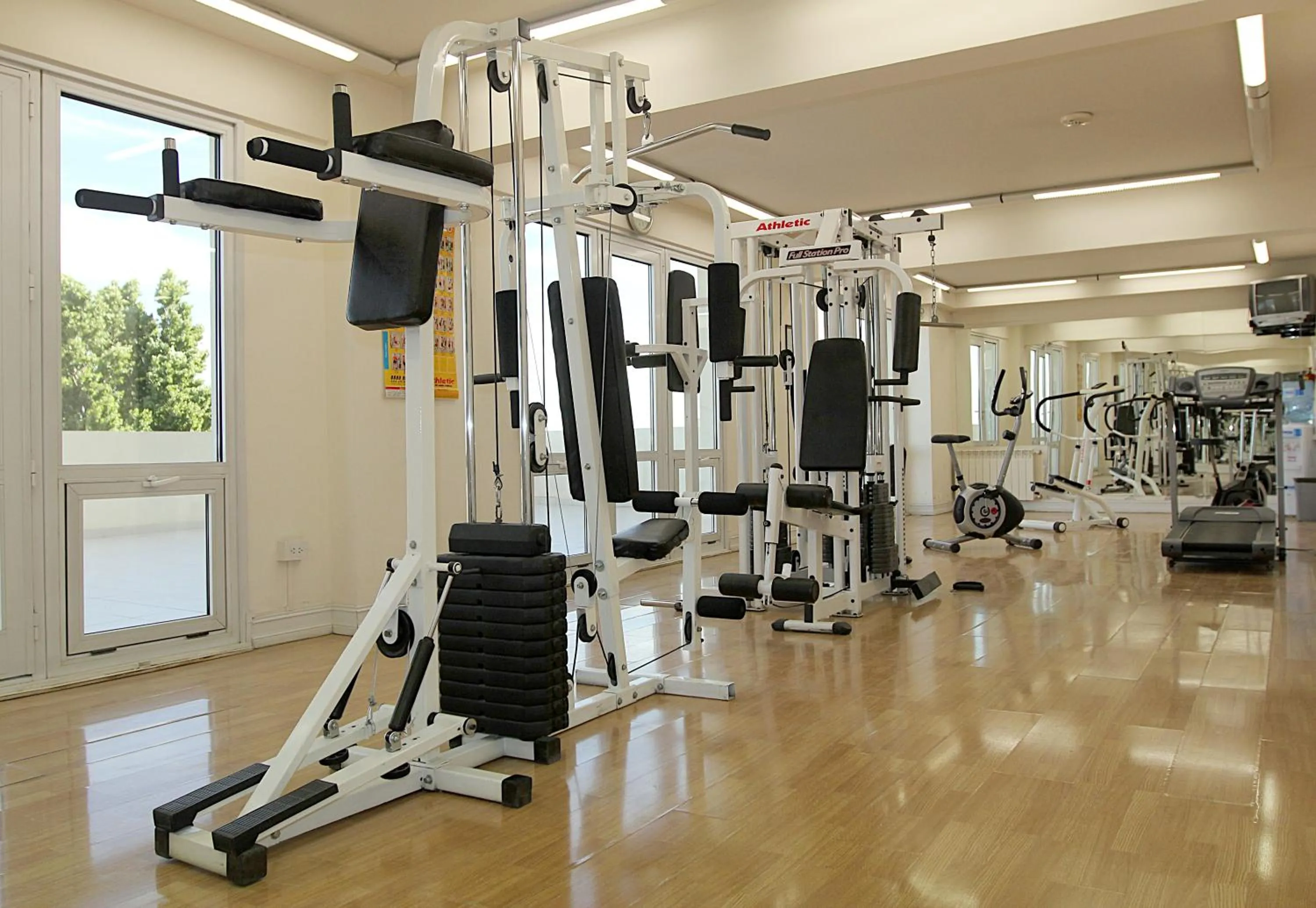 Fitness centre/facilities in Lucania Palazzo Hotel