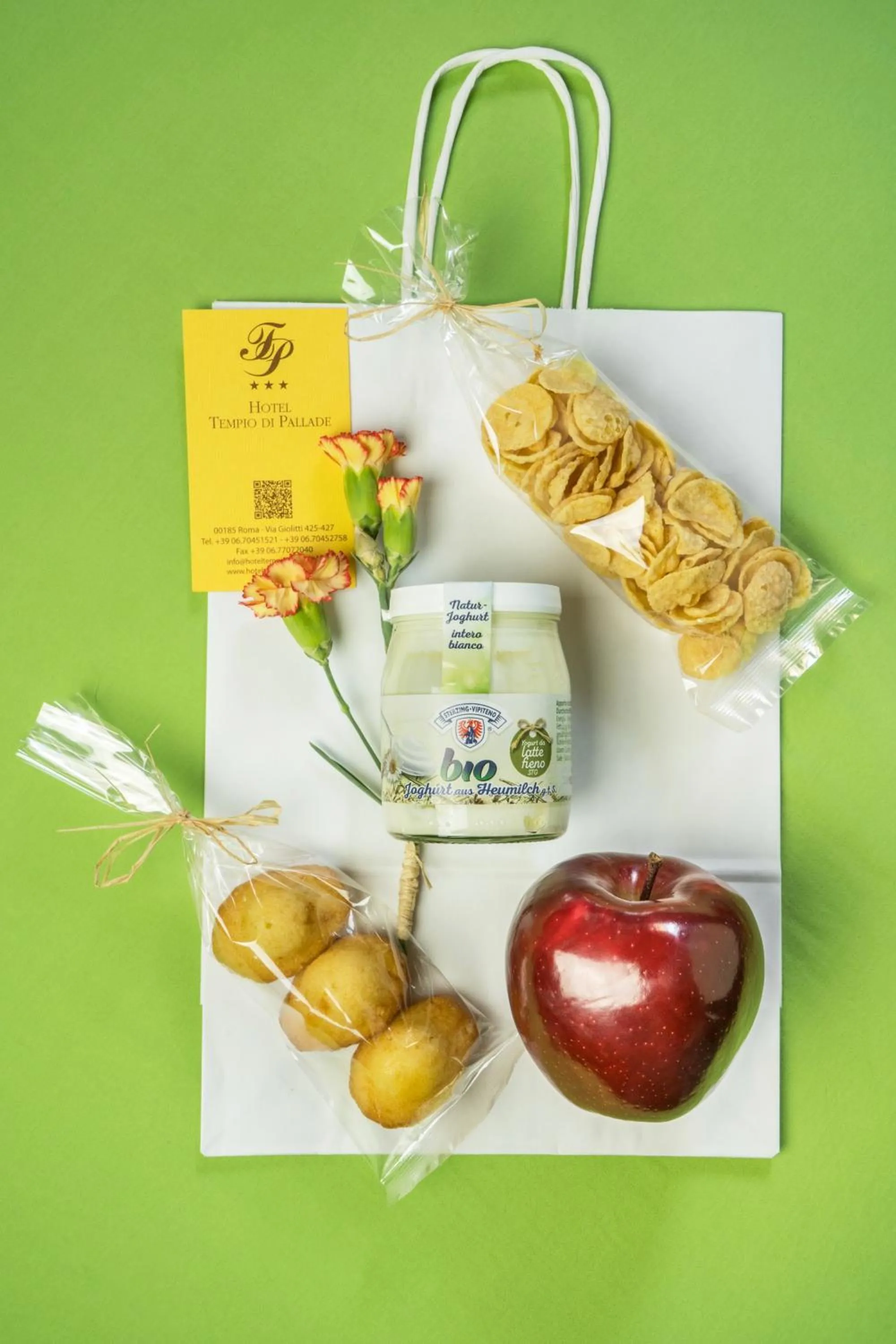 Food and drinks in Hotel Tempio Di Pallade