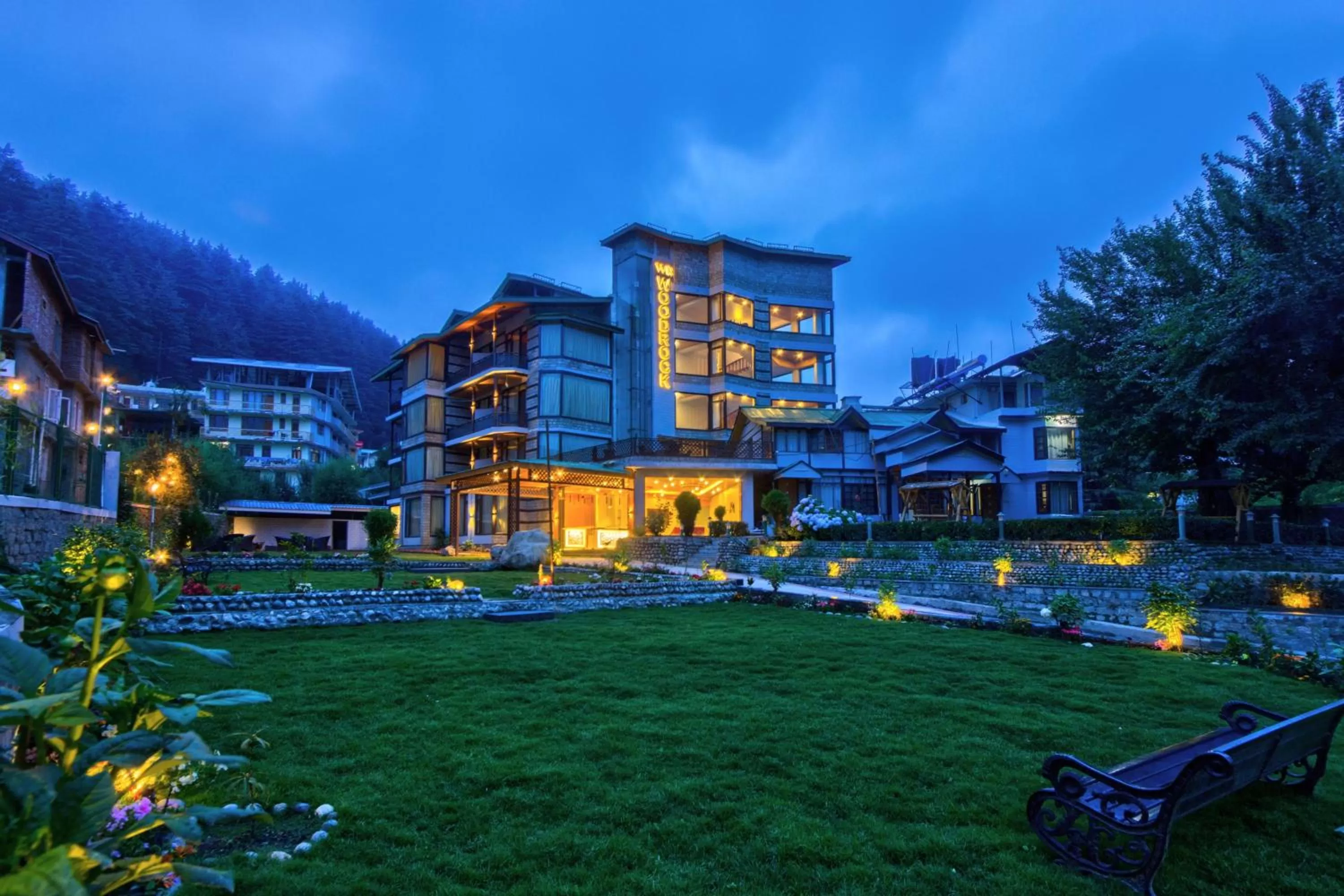 Property building in Woodrock Luxury Boutique Hotel