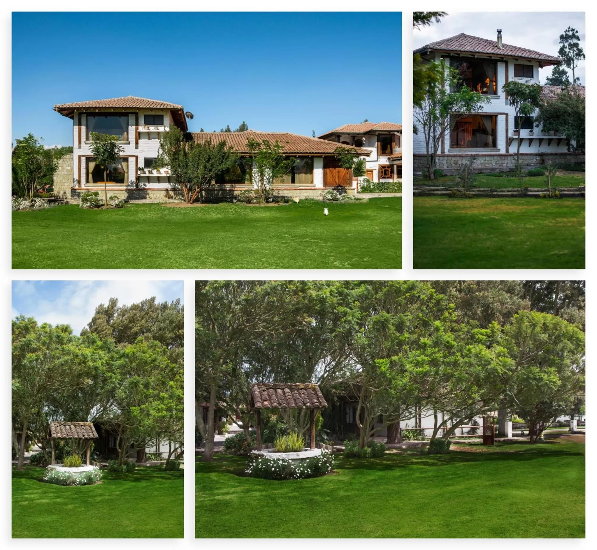 Garden in Hotel Hacienda Abraspungo