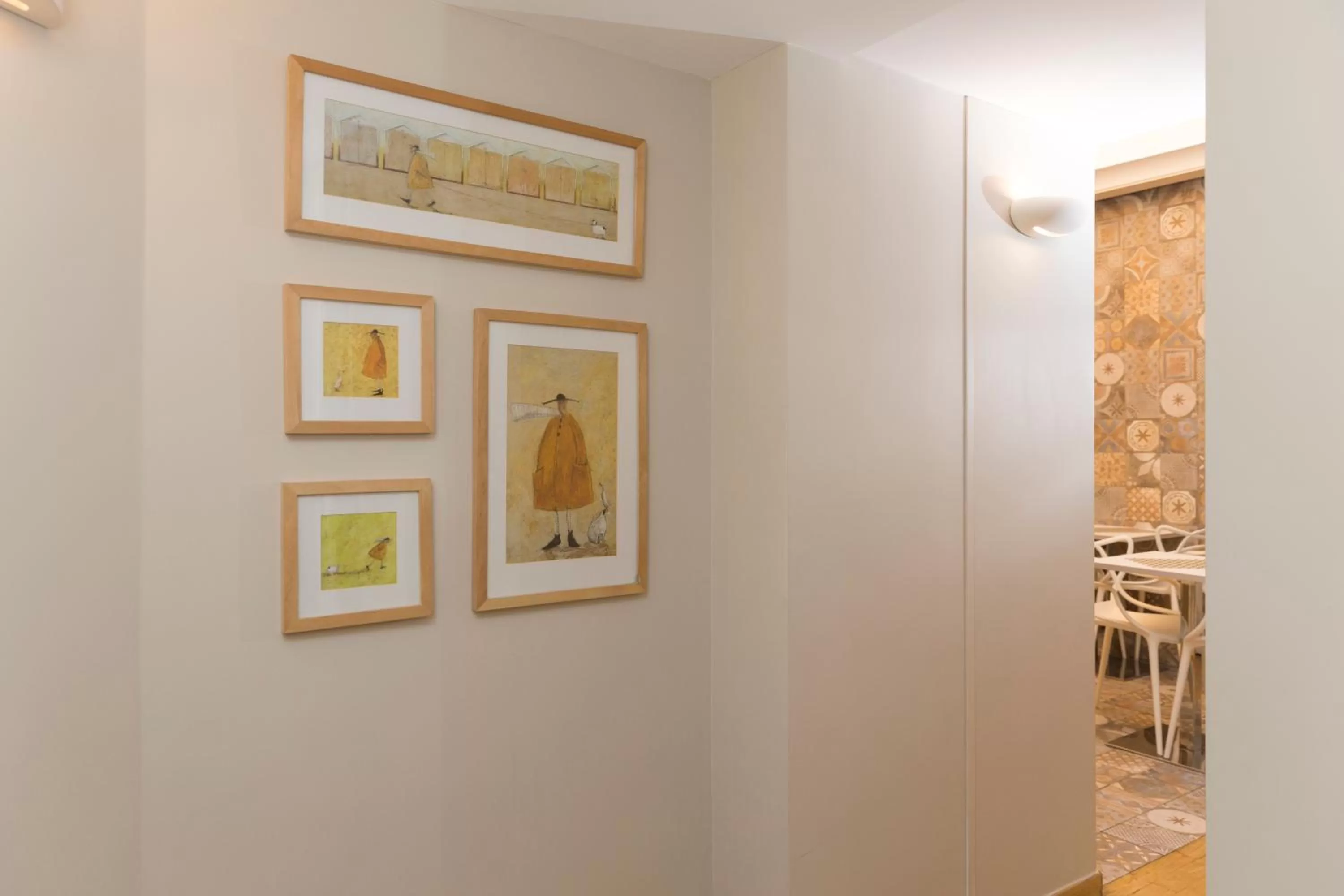 Decorative detail in B&B Donna Adelina