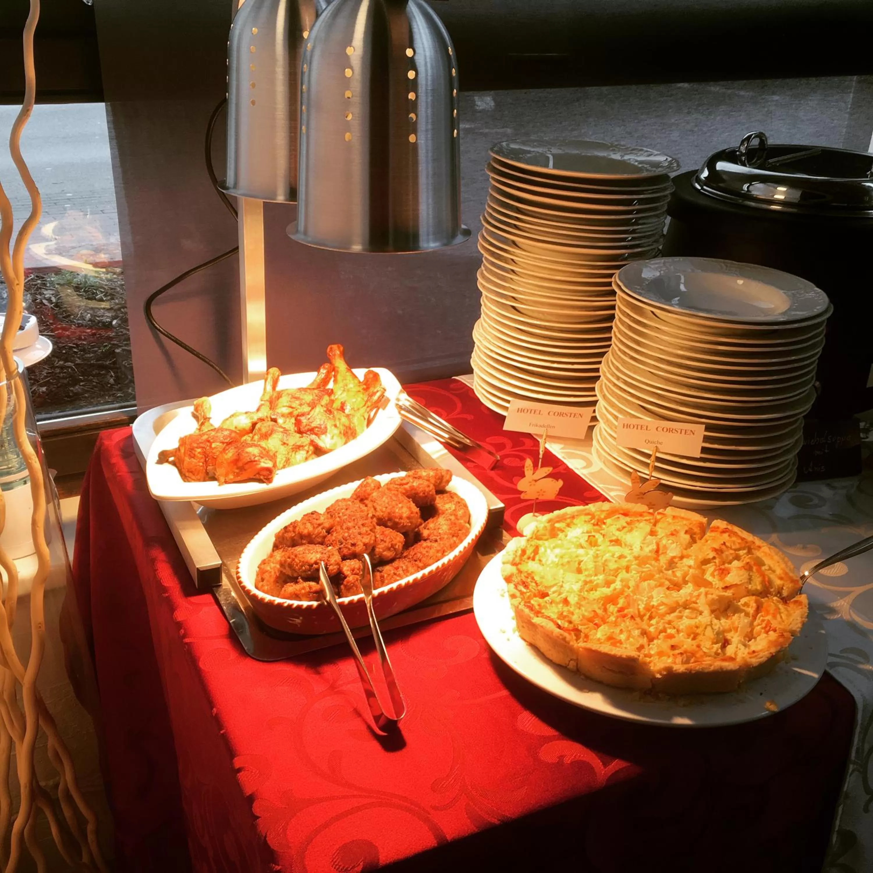 Food close-up in Hotel Corsten