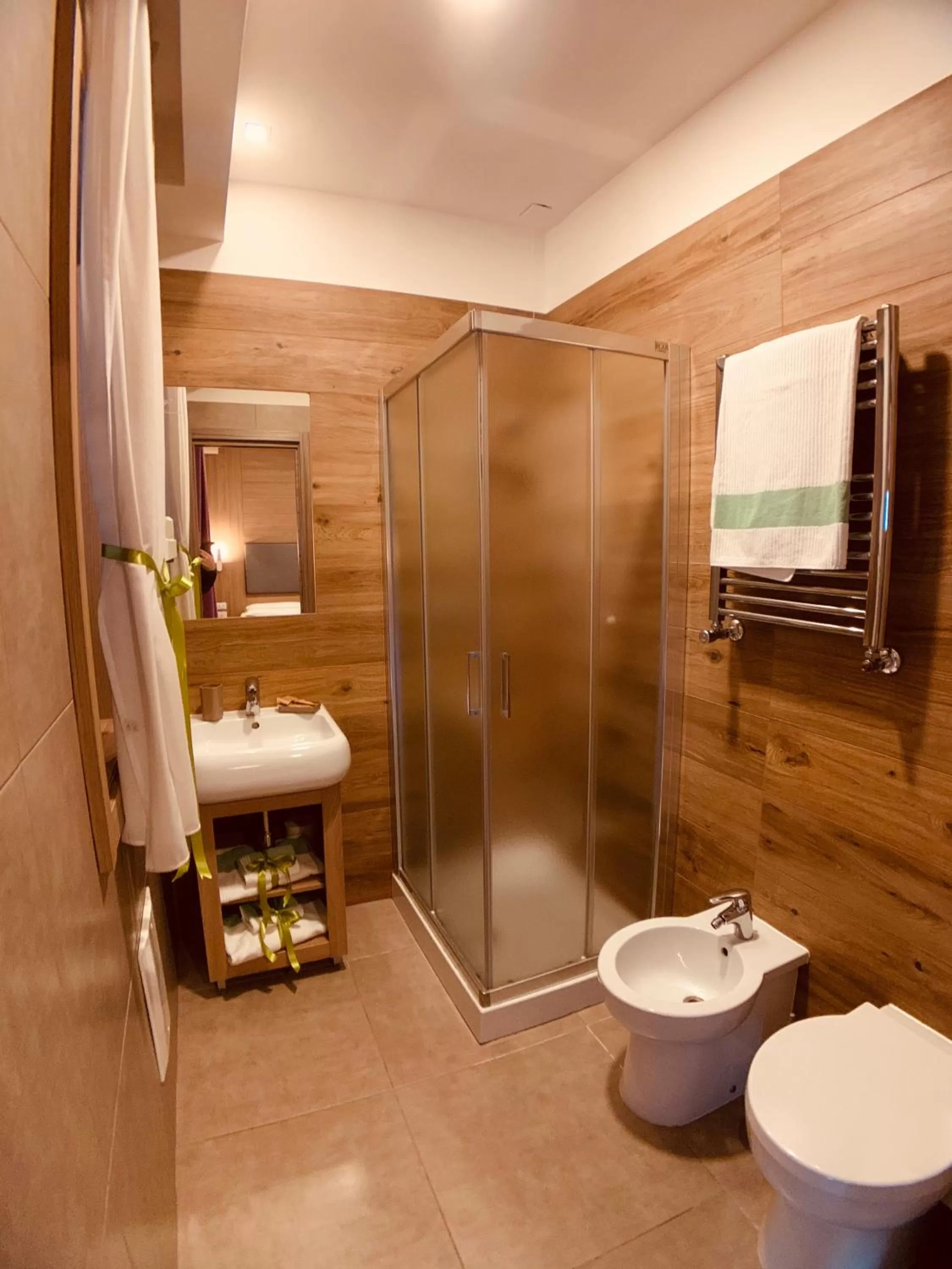 Bathroom in Hotel Smeraldo