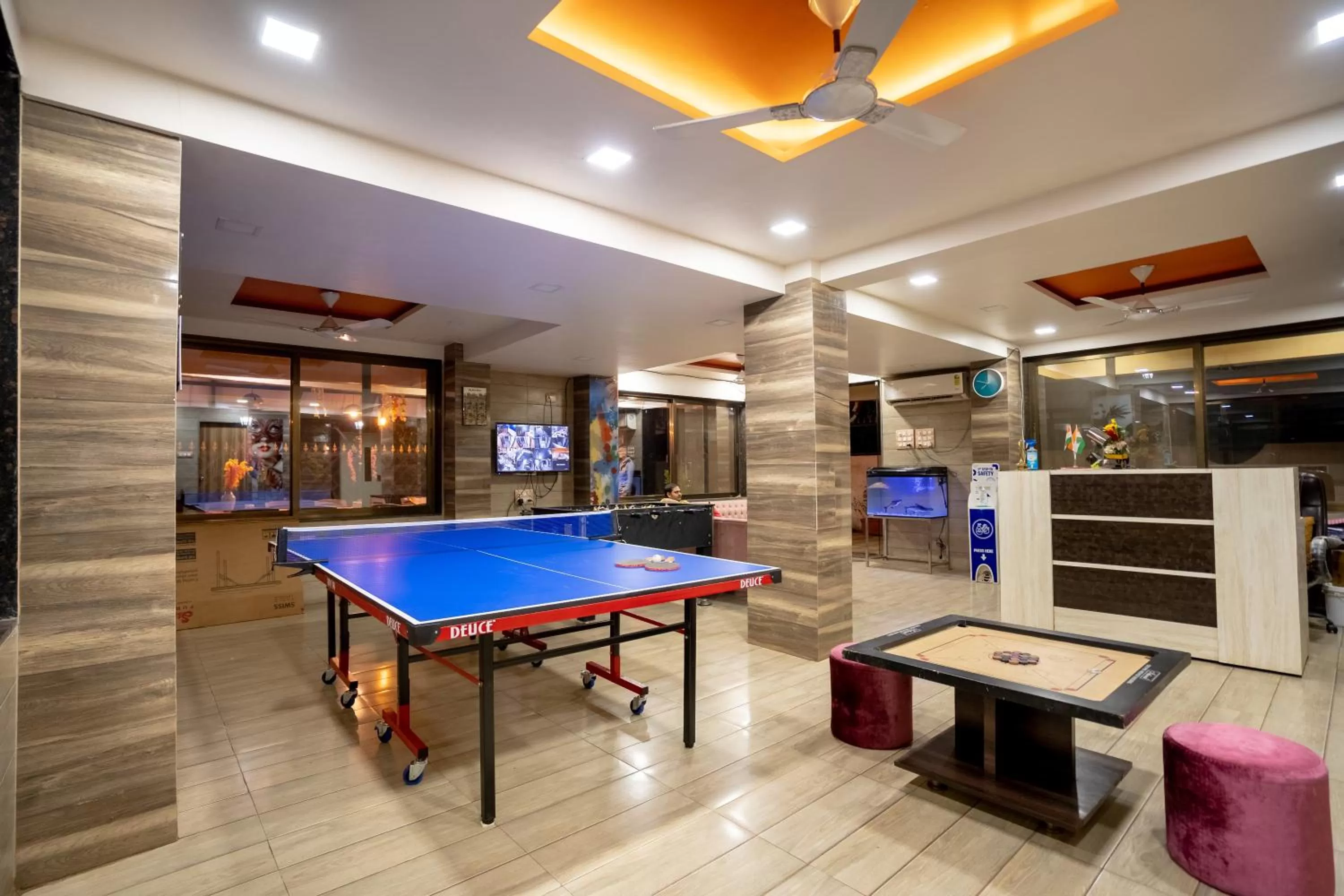Game Room, Table Tennis in Pooja Villa Suites-Rooms and Pool, Igatpuri