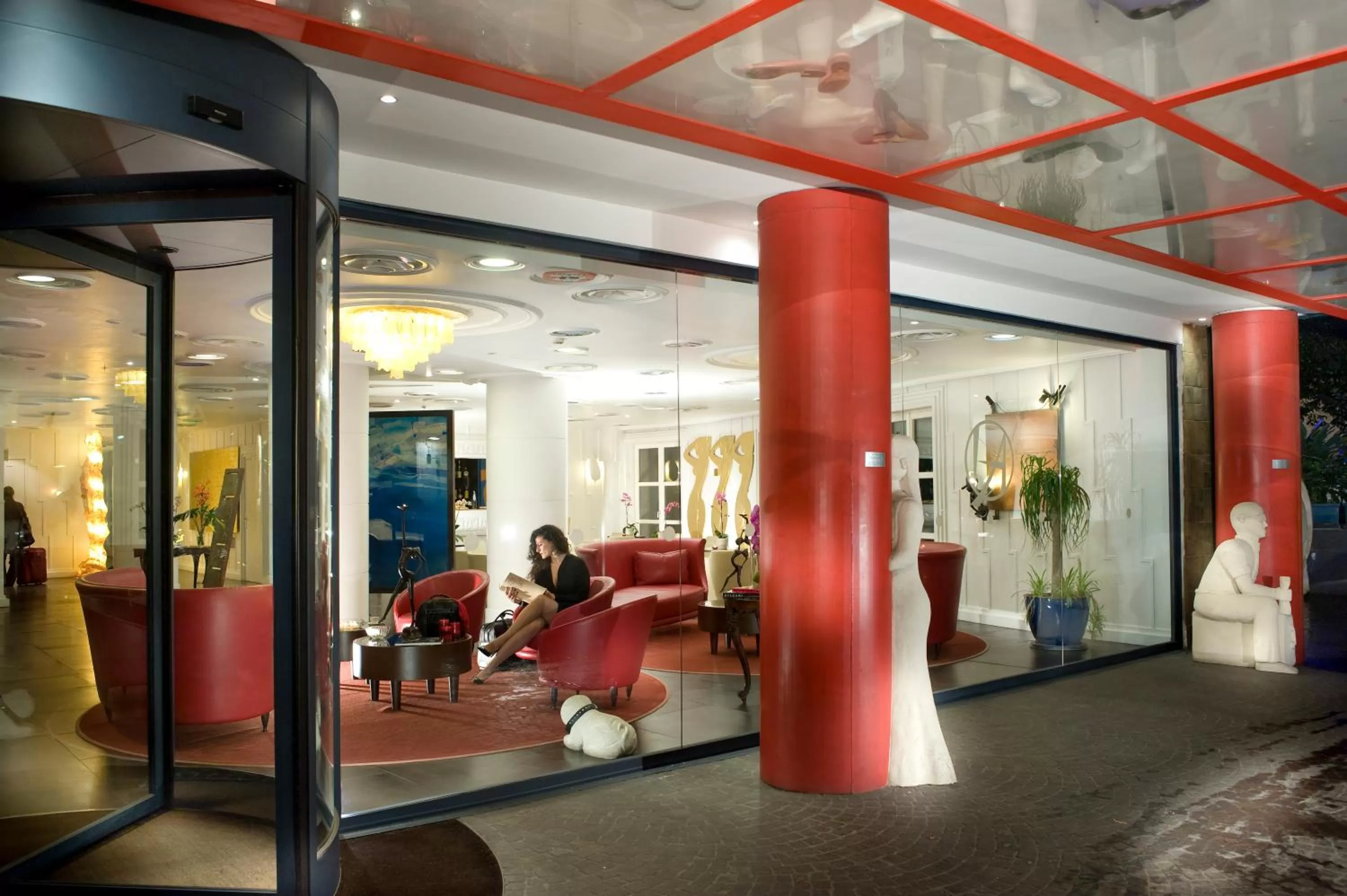 Lounge or bar in Hotel Abitart