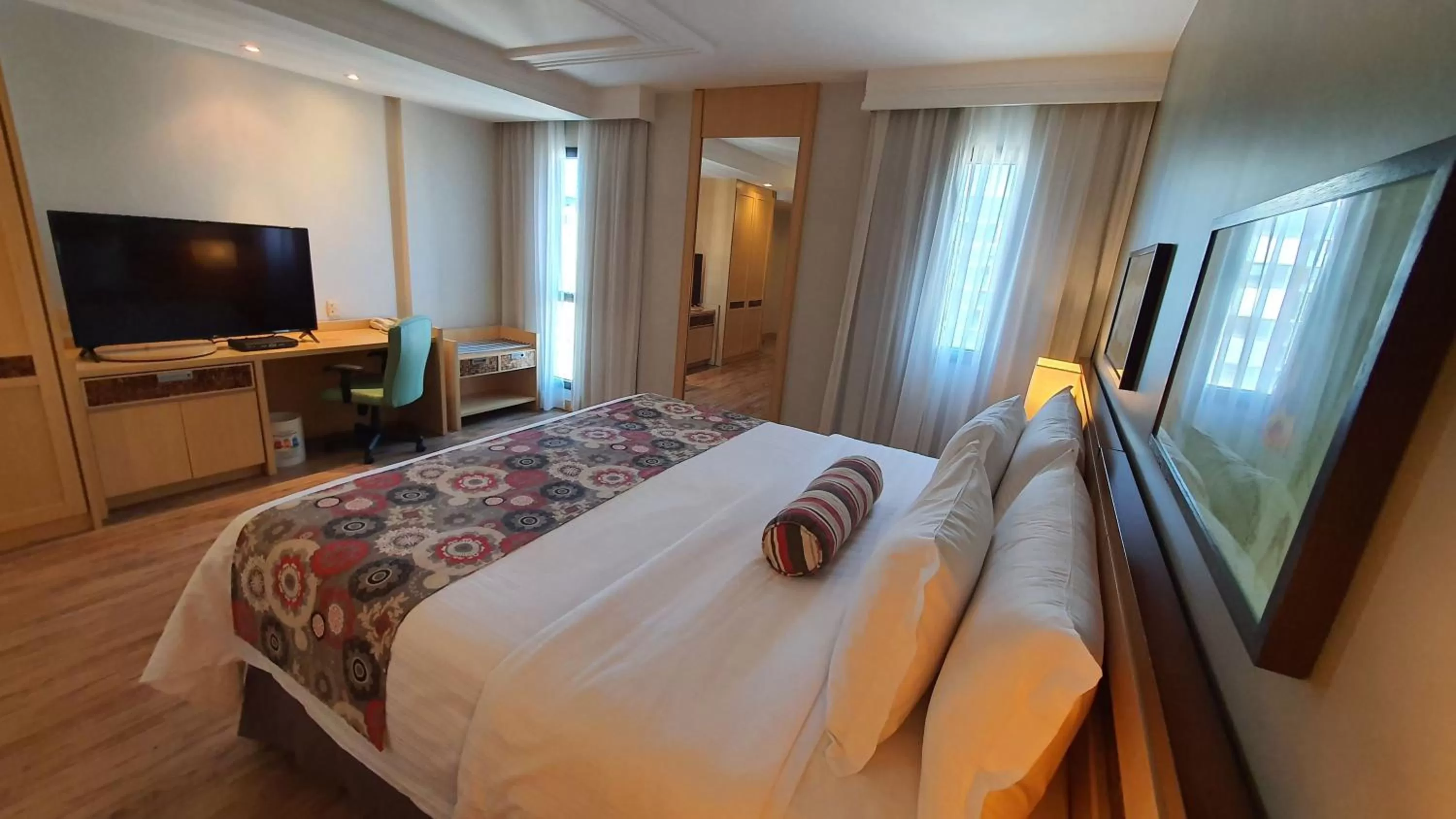 Bed in Lets Idea Brasília Hotel