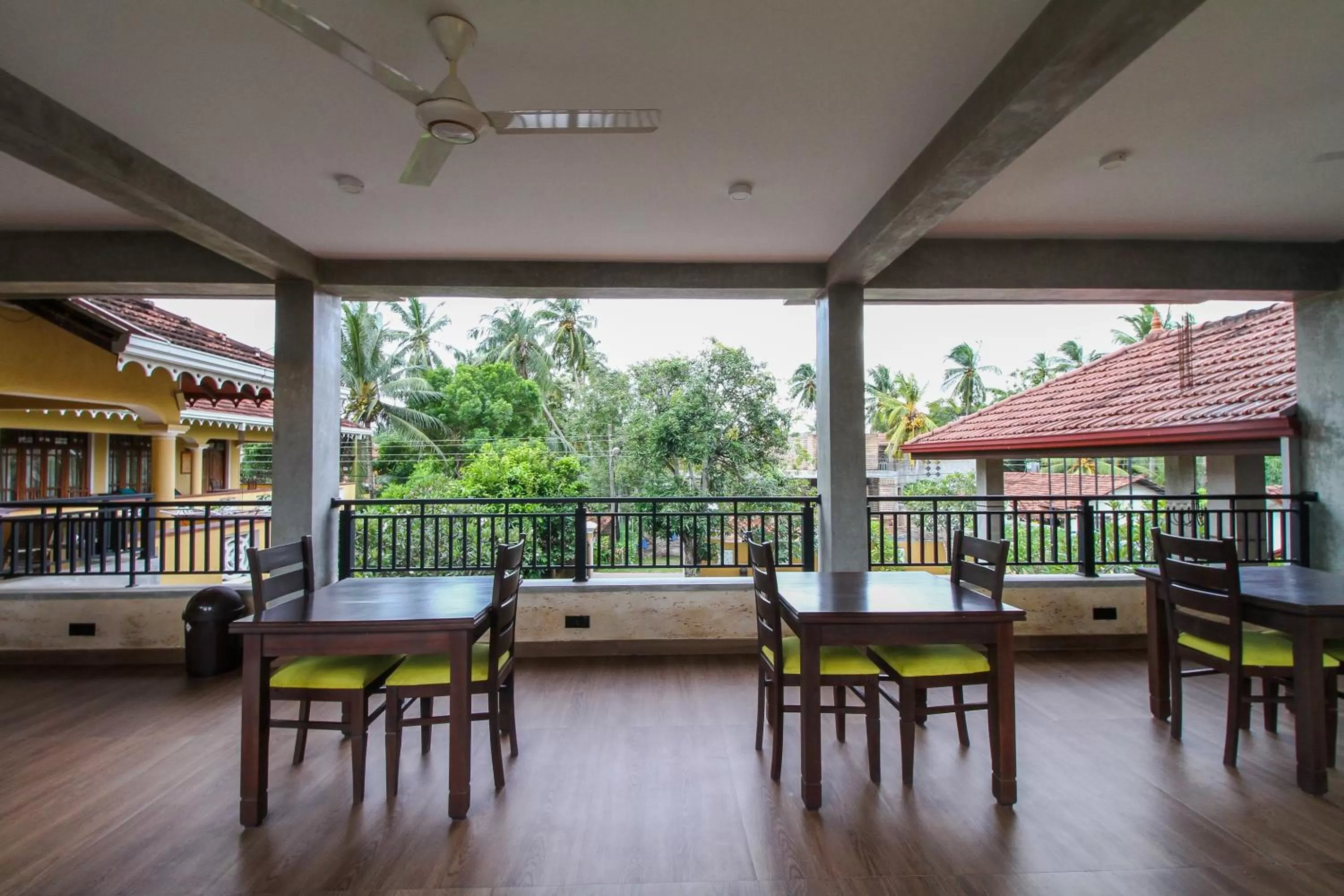 Balcony/Terrace in Jasmin Villa Ayurveda Resort