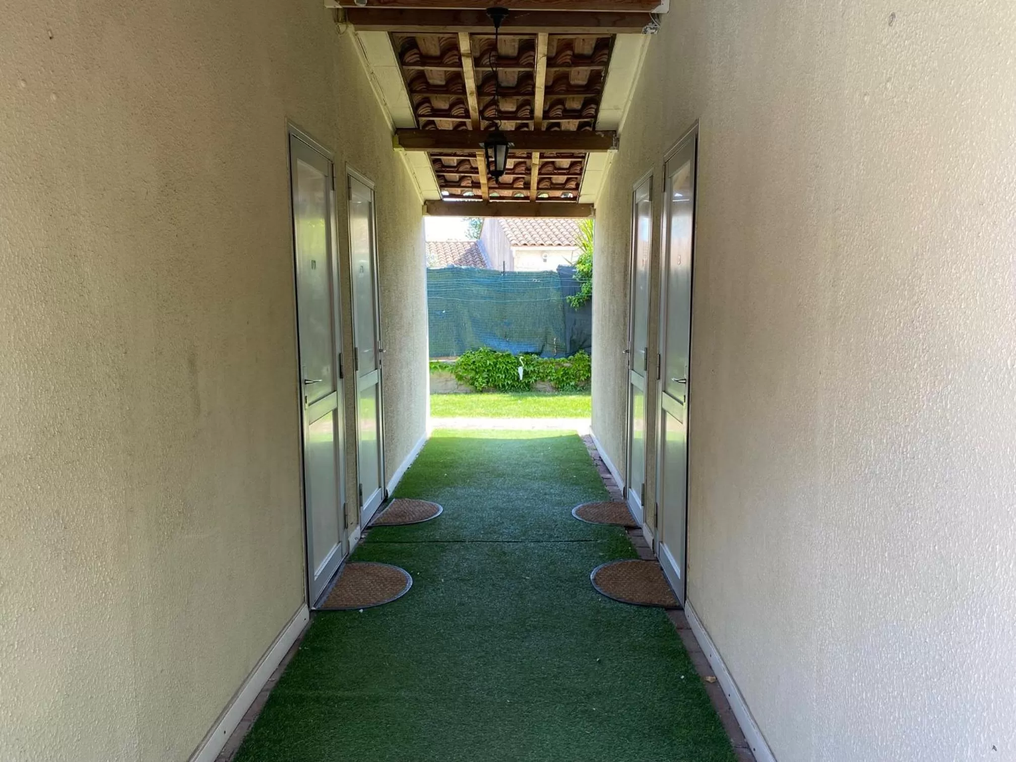 Garden view in Hostellerie De La Source