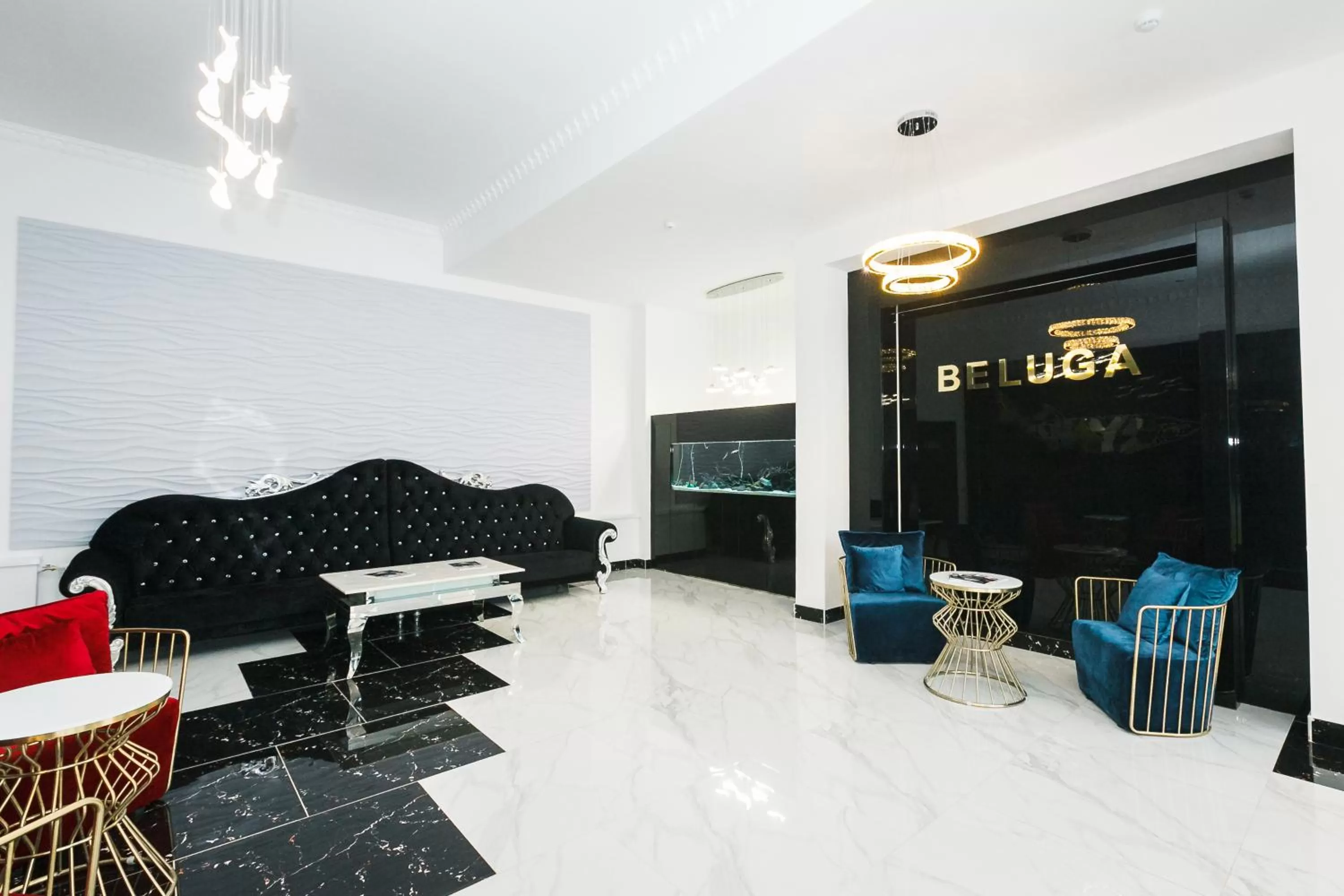 Lobby or reception in Beluga Hotel