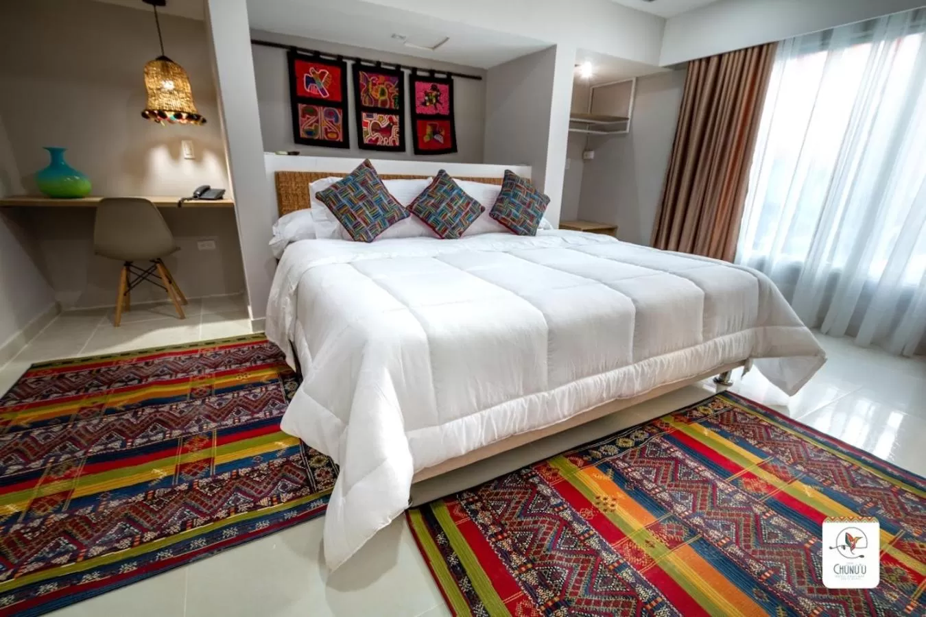 Photo of the whole room, Bed in Hotel Boutique Casa chunuu Santa Marta