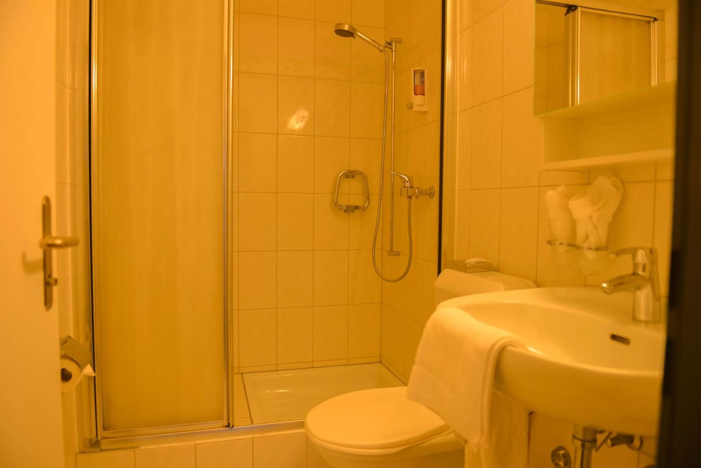 Bathroom in Seehotel Riviera at Lake Lucerne